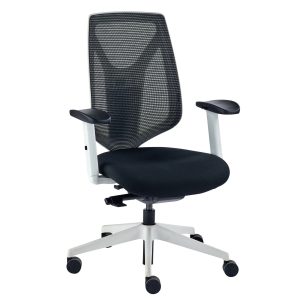 DUCE White Mesh Task Chair