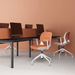 Ace Chair Grey - 4 Star Base