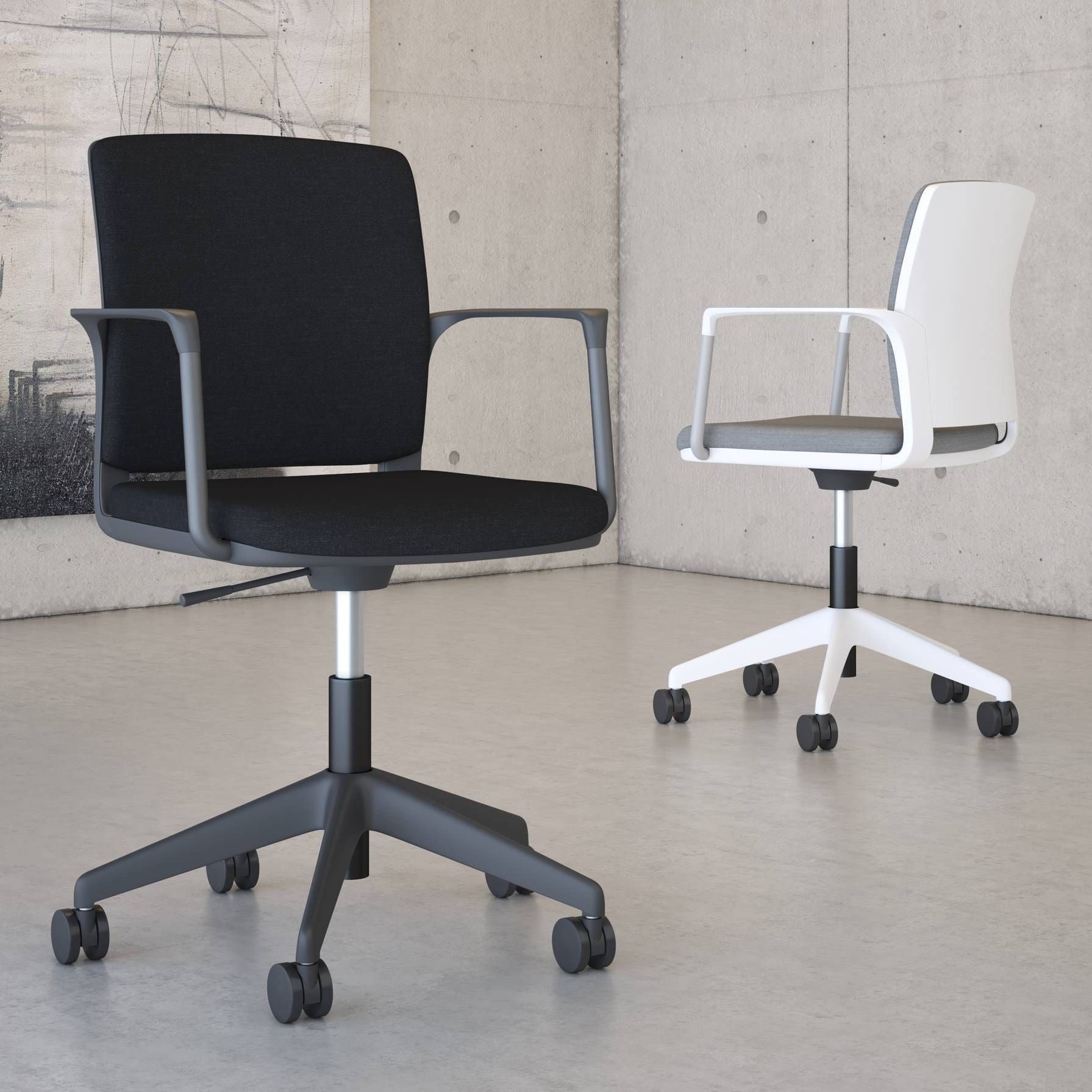 Infinity Chair White - 5 Star Base - Image 2