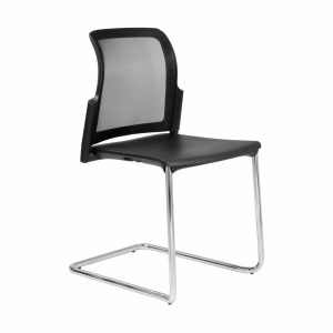 Leola Meeting Mesh Back Chair on Cantilever Frame