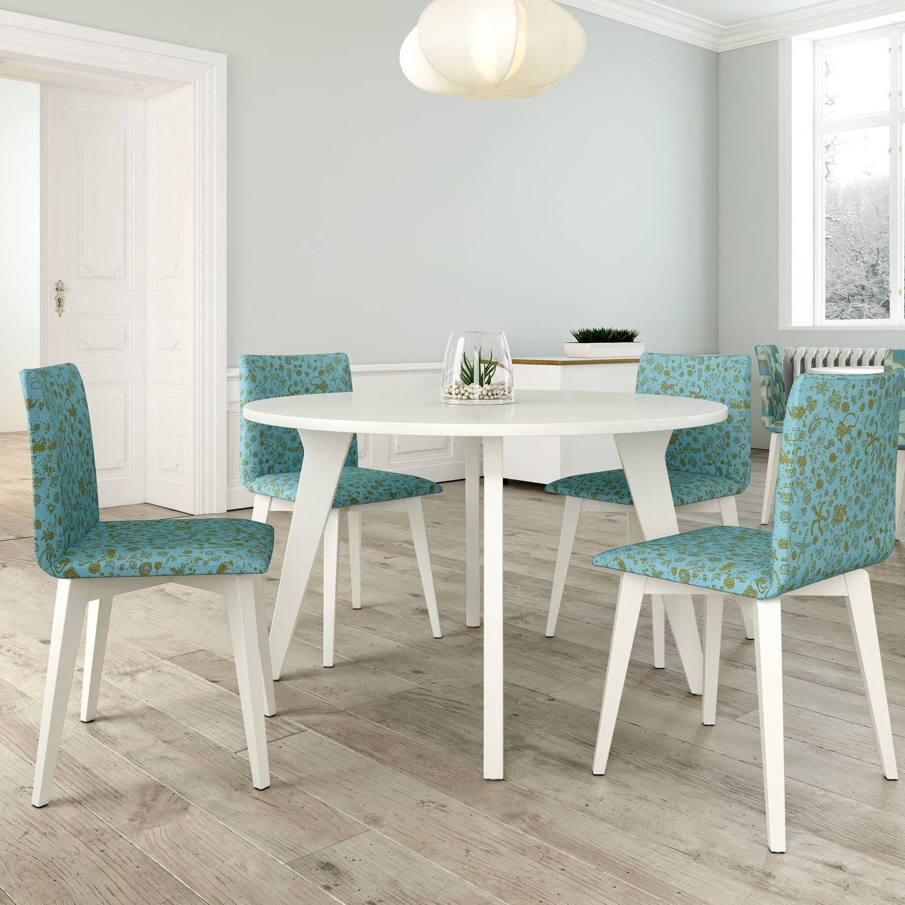 Multiply Wooden Shell Chair on Wooden Legs Fully Upholstered - Image 3