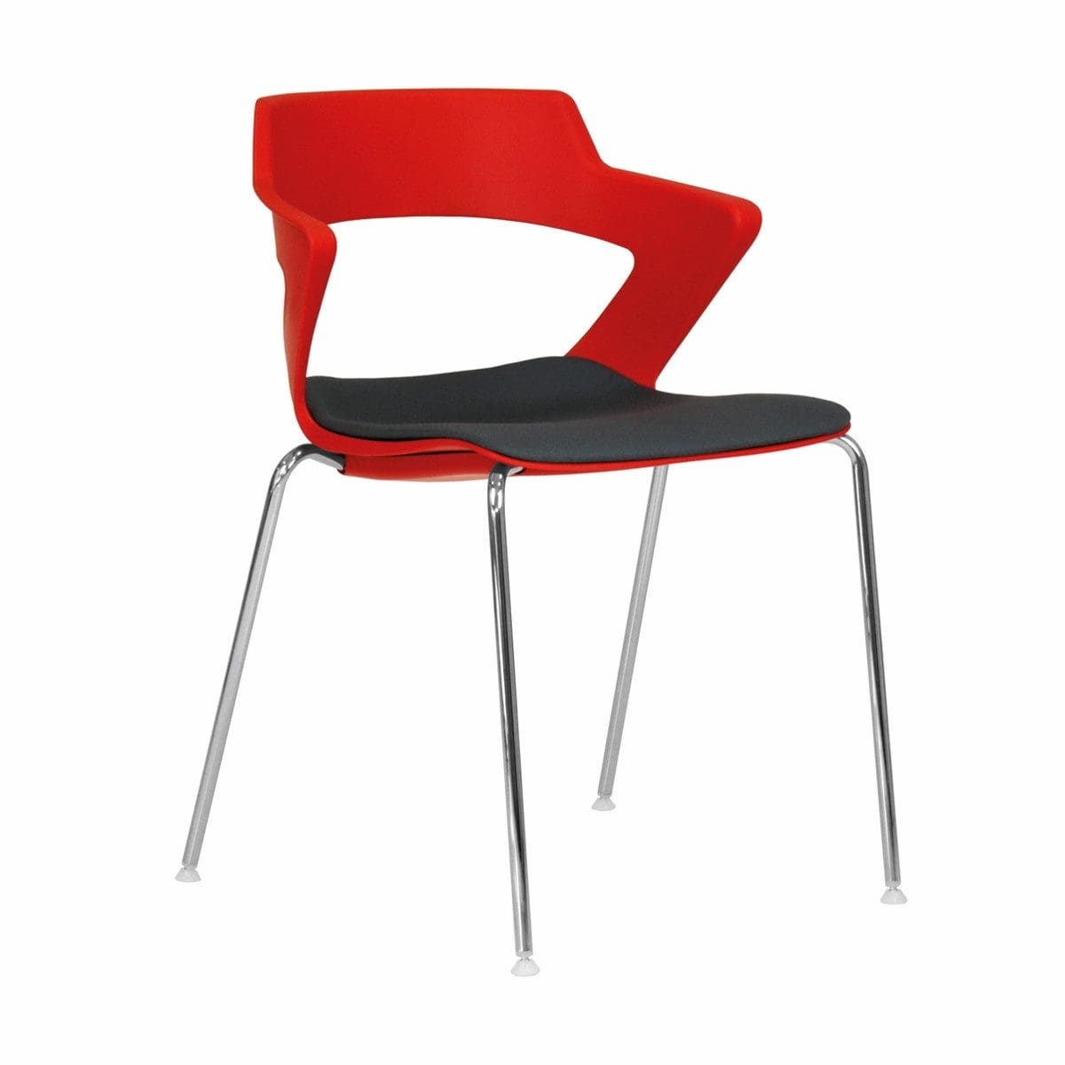 Zen Meeting Chair on 4 Legged Frame with Seat Pad