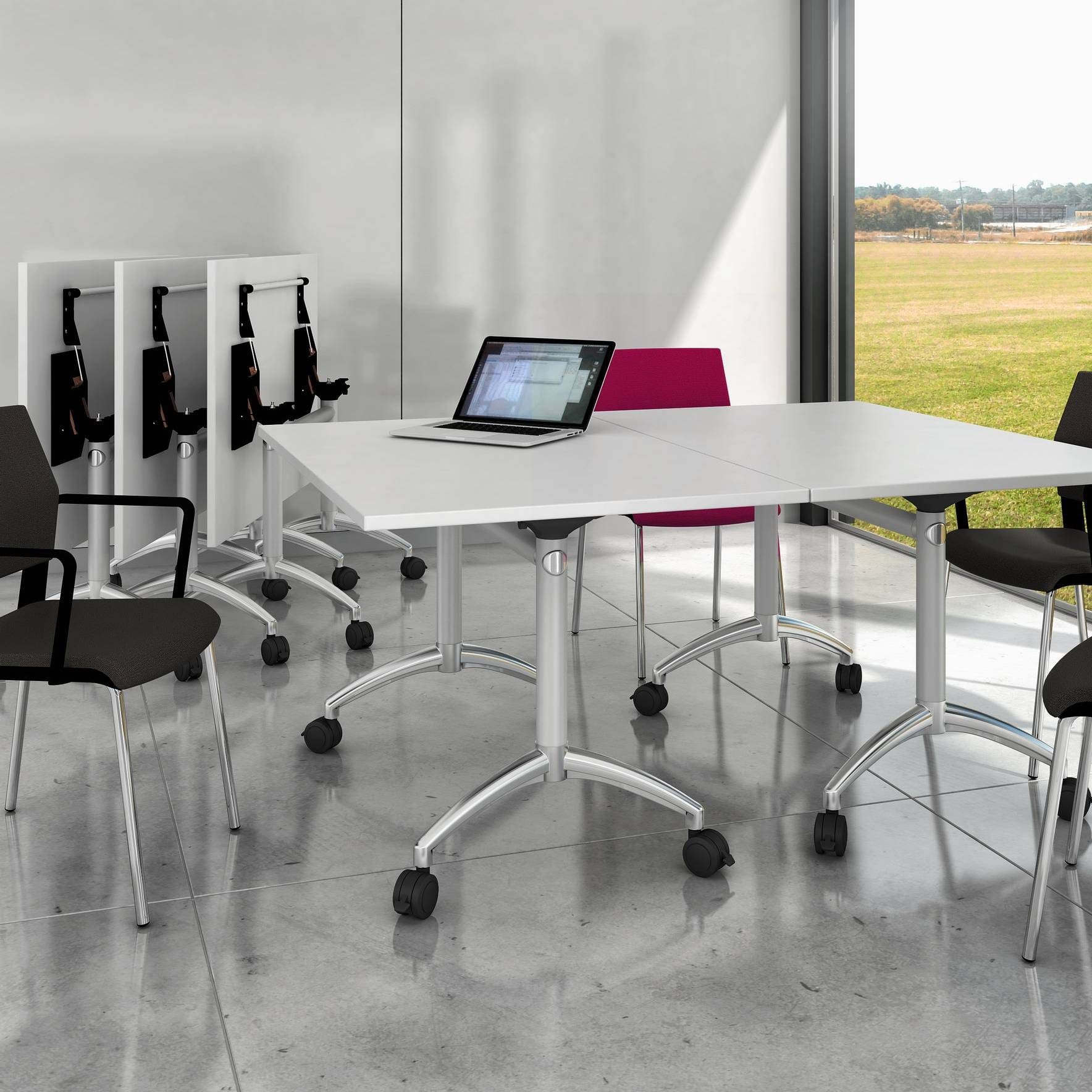 Elite Rectangular Fliptop Tables - Image 2