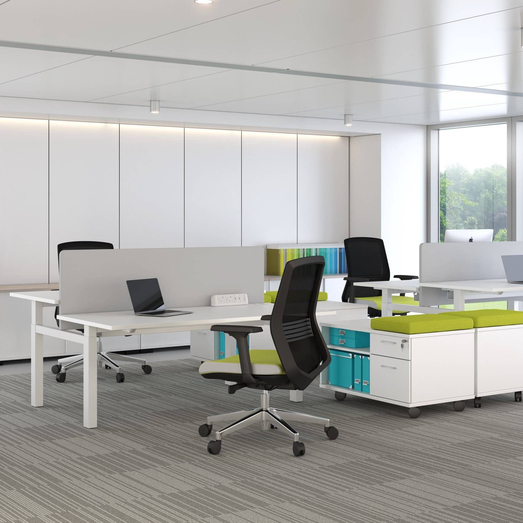 Progress Lite - Hand Crank Height Adjustable Double Bench - Image 2