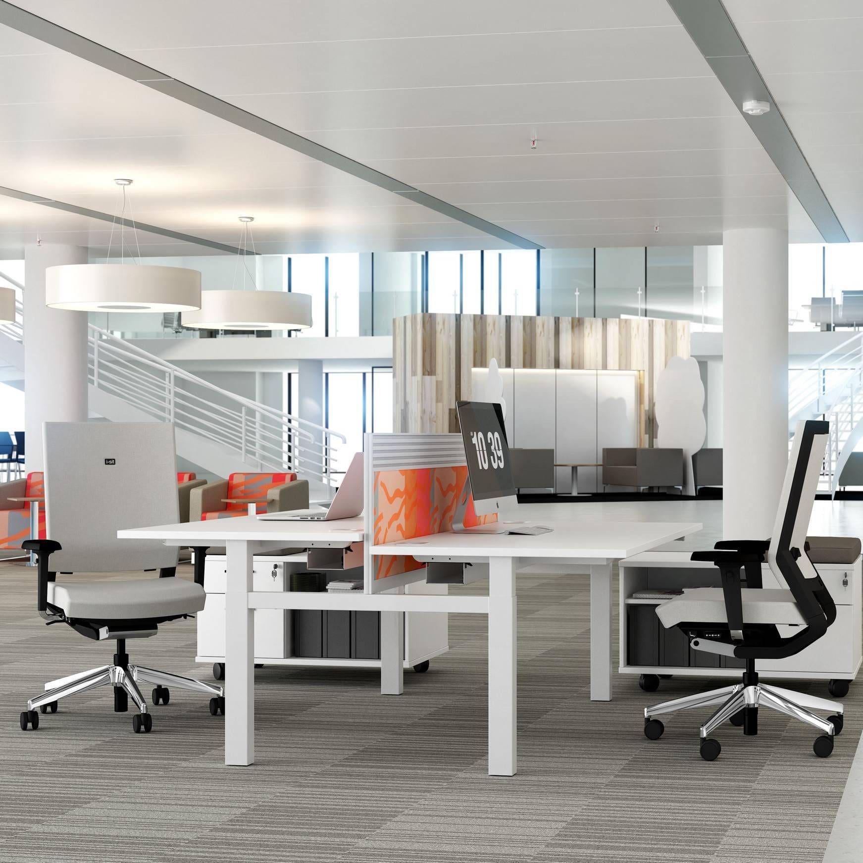 Progress Lite - Hand Crank Height Adjustable Double Bench