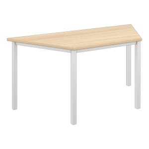 Elite Trapezoidal Training Table with Square legs
