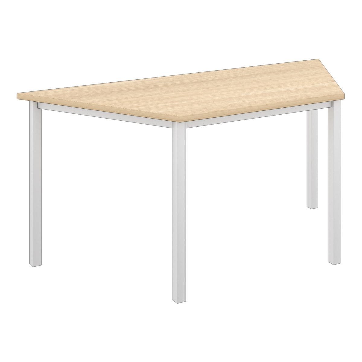 Elite Trapezoidal Training Table with Square legs