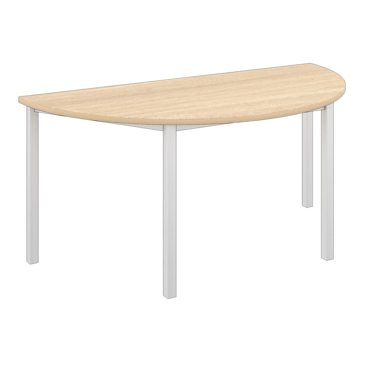 Elite Semi-Circular Training Table with Square legs