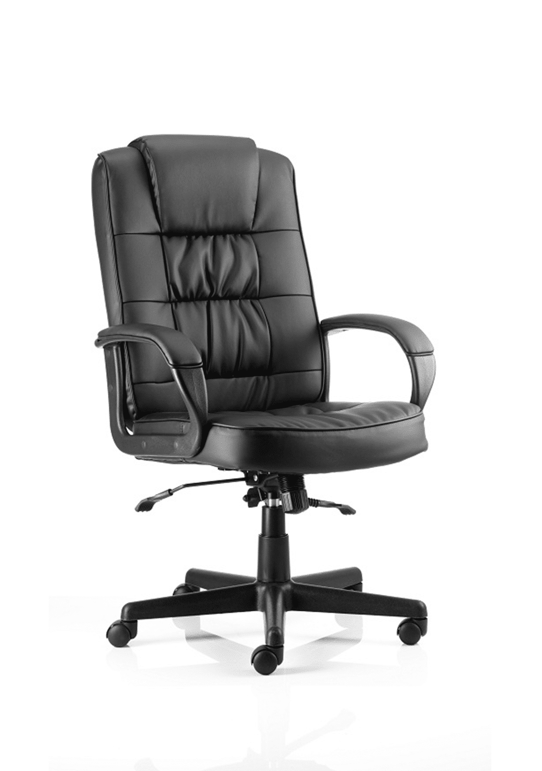 Moore High Back Black Executive Office Chair with Arms - Image 2