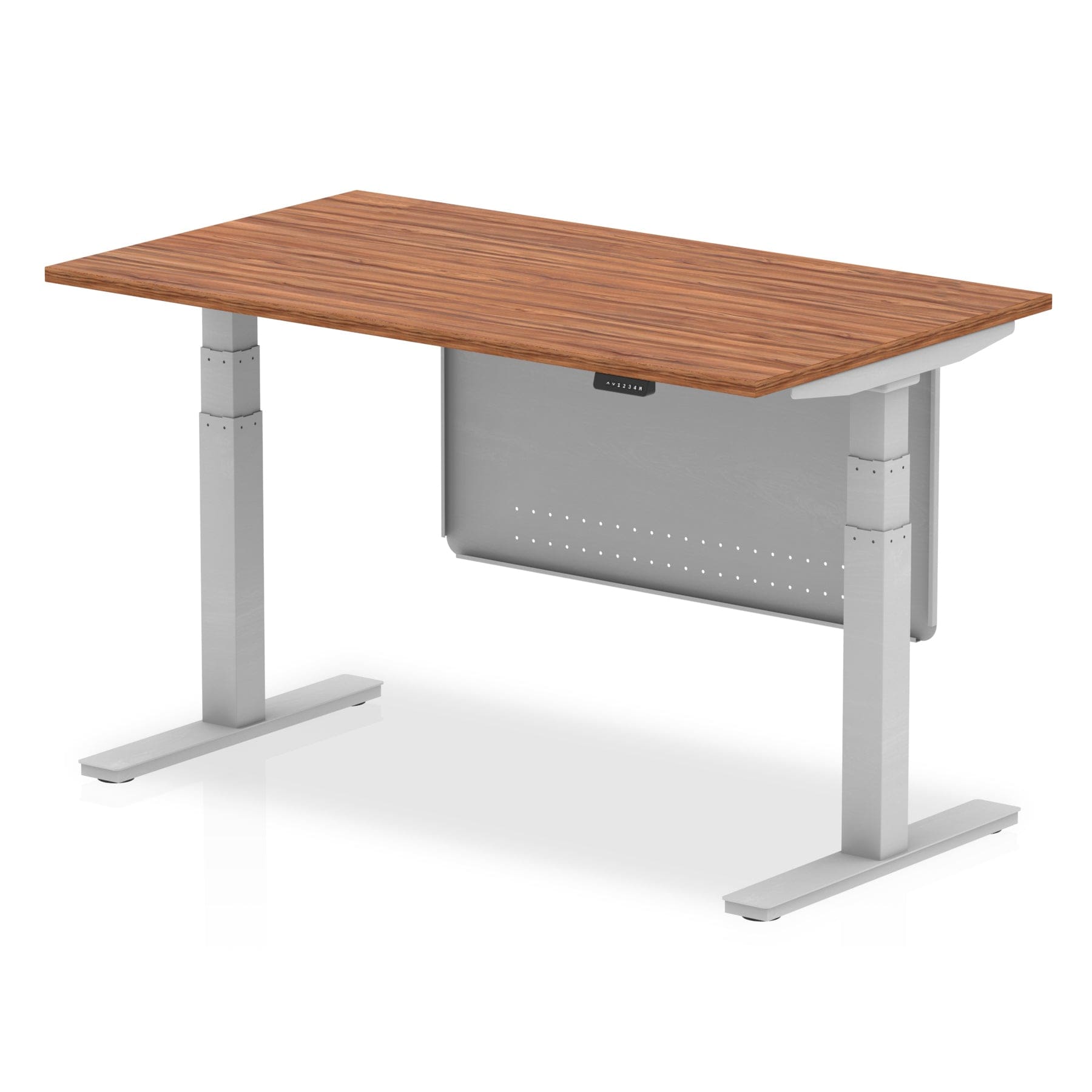 Air Height Adjustable Desk without Cable Ports with Steel Modesty Panel - Image 19