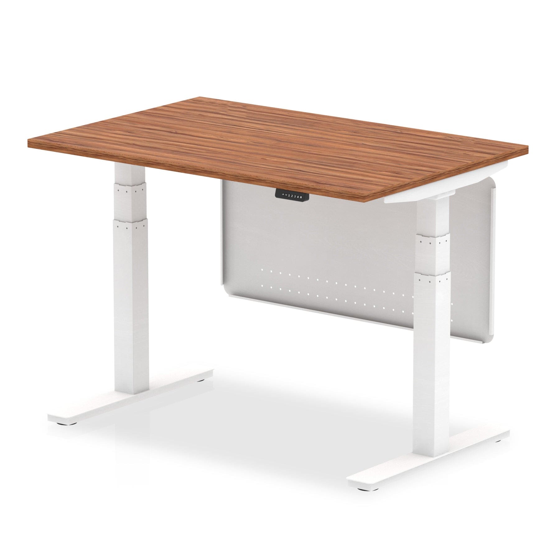 Air Height Adjustable Desk without Cable Ports with Steel Modesty Panel - Image 44