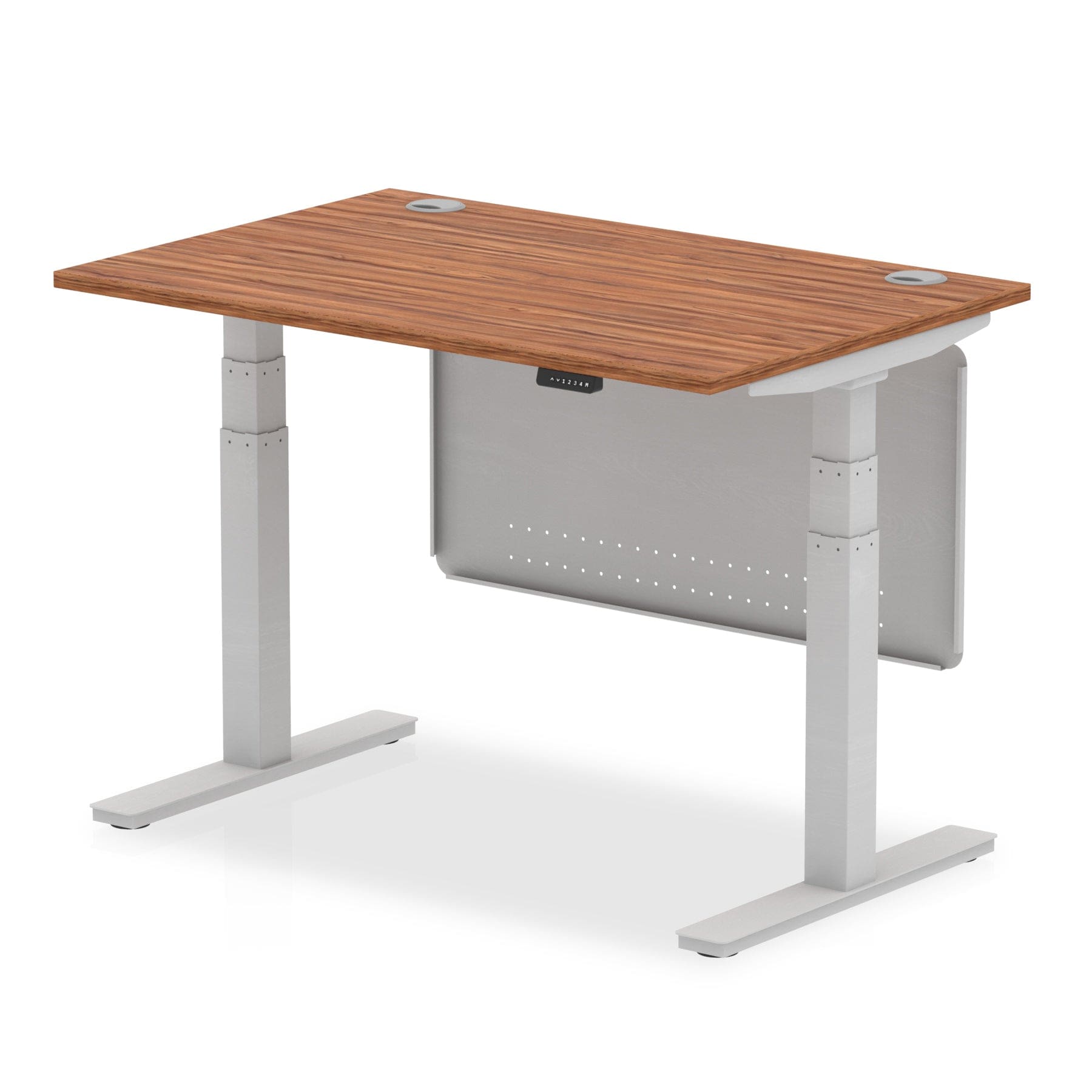 Air Height Adjustable Desk With Cable Ports With Steel Modesty Panel - Image 18