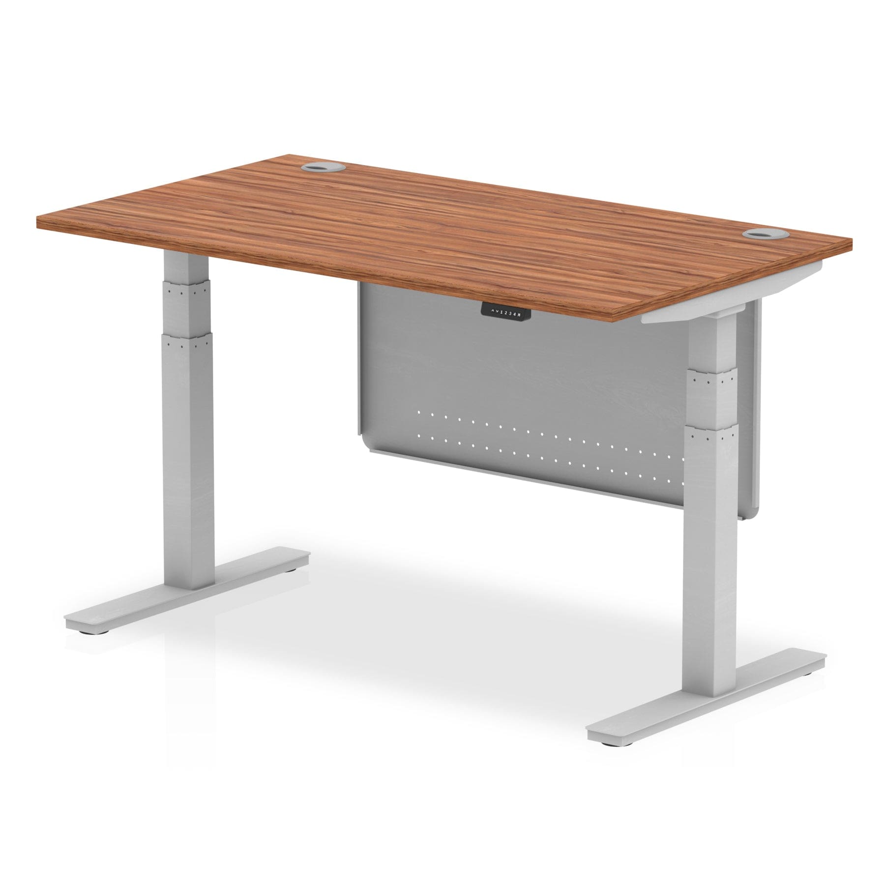 Air Height Adjustable Desk With Cable Ports With Steel Modesty Panel - Image 19