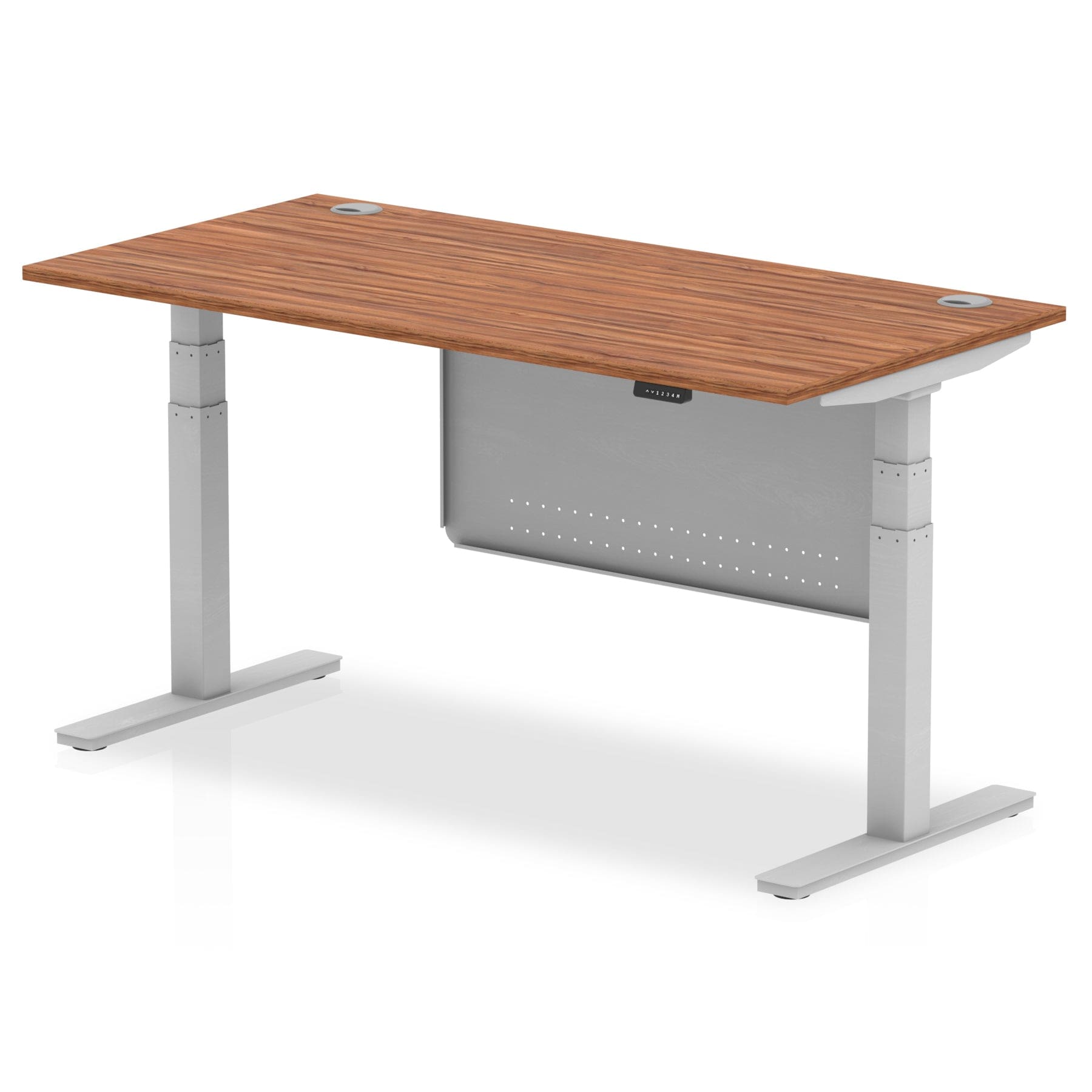 Air Height Adjustable Desk With Cable Ports With Steel Modesty Panel - Image 20