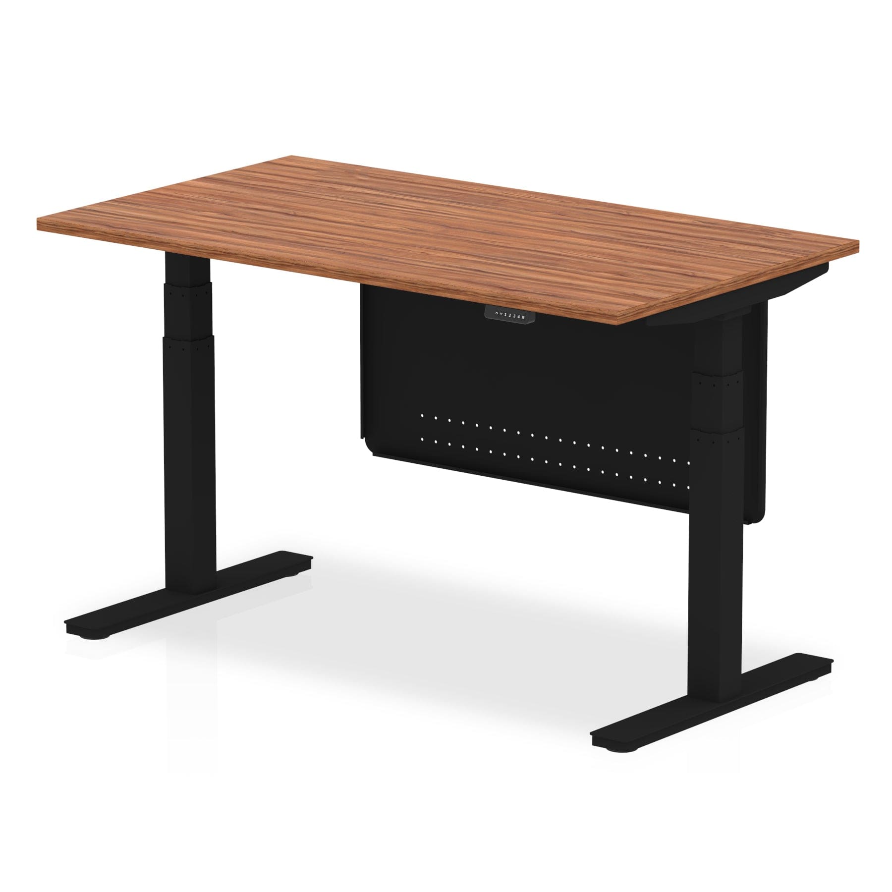 Air Height Adjustable Desk without Cable Ports with Steel Modesty Panel - Image 69