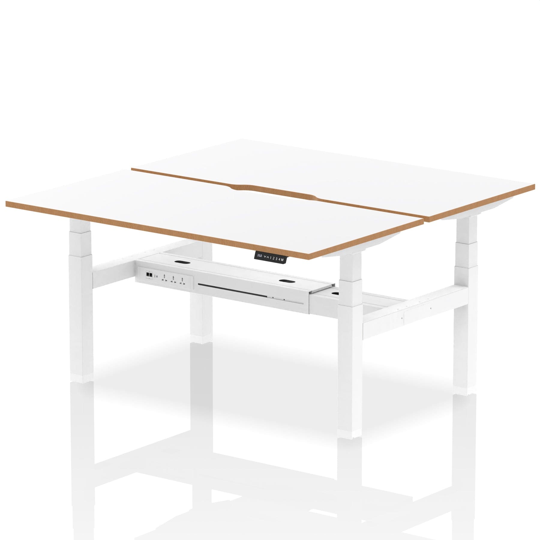 Oslo Air Back-to-Back Height Adjustable Bench Desk - Image 13
