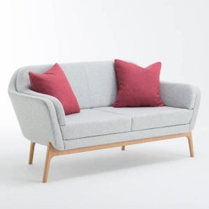 HARC Two Seater Sofa Oak Legs