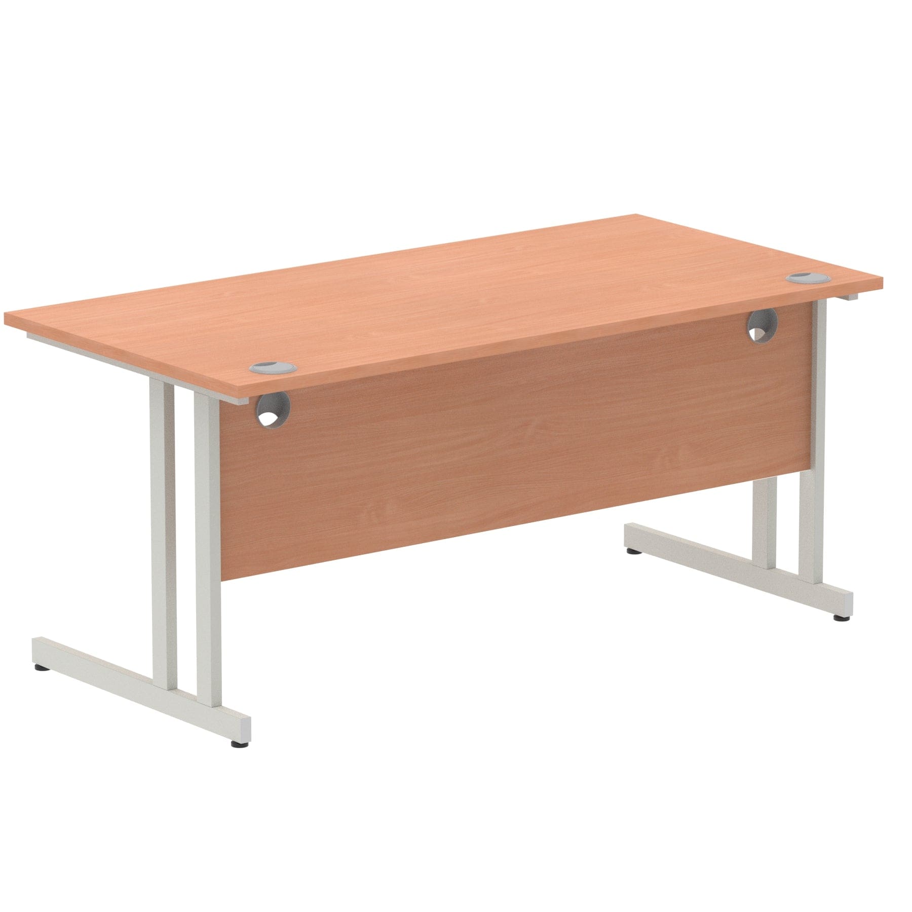 Impulse 1600mm Straight Desk Cantilever Leg - Image 24