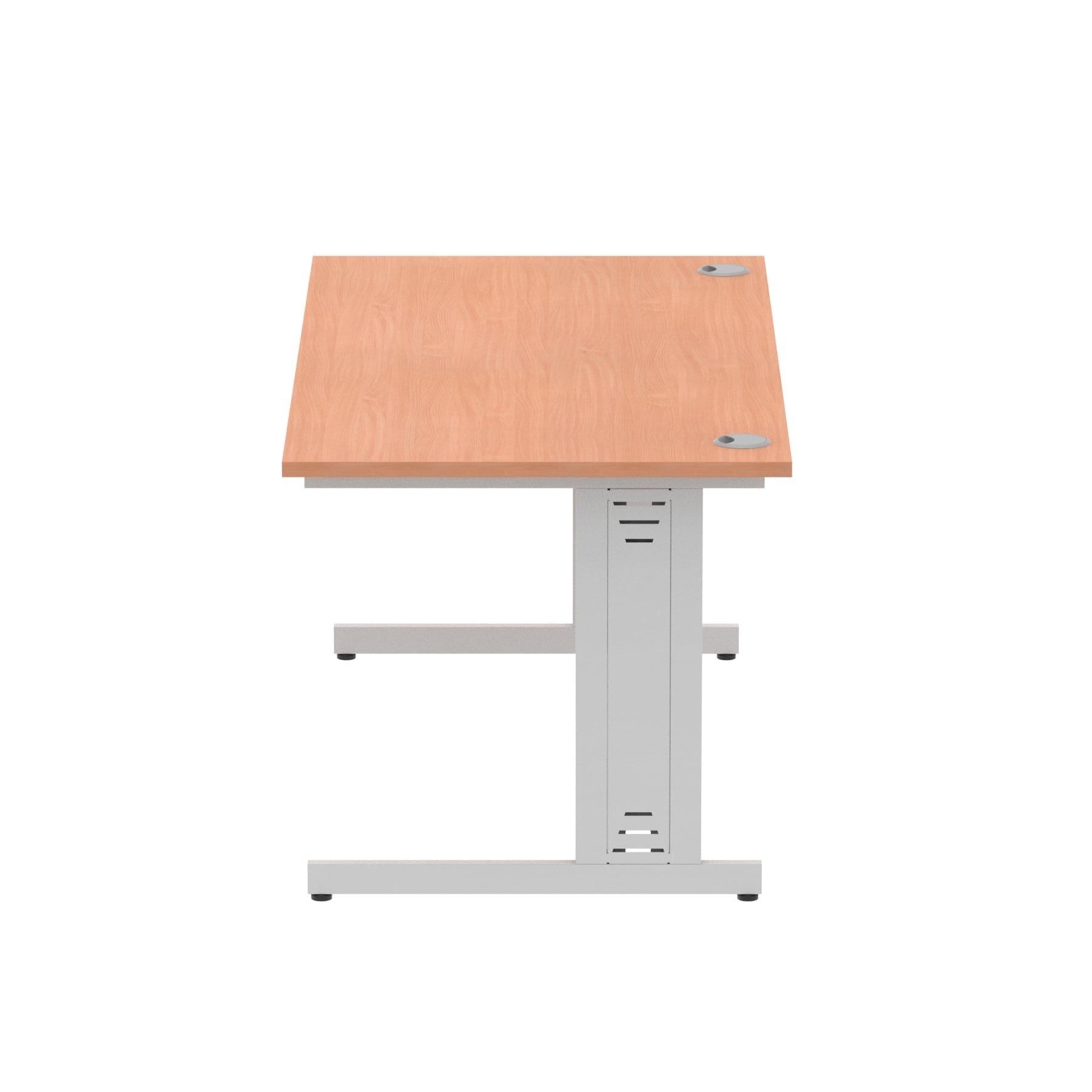 Impulse 1600mm Straight Desk Cable Managed Leg - Image 19