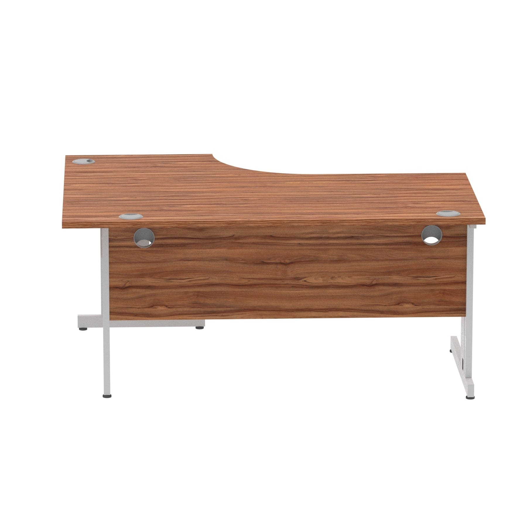 Impulse 1600mm Left Crescent Desk Cable Managed Leg - Image 29