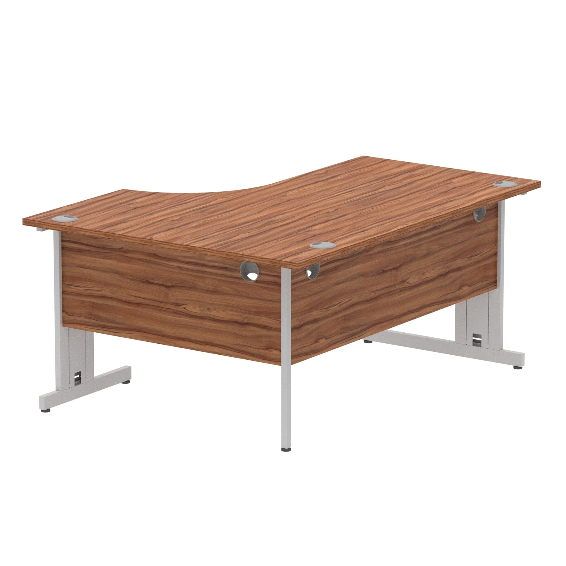 Impulse 1600mm Left Crescent Desk Cable Managed Leg - Image 30