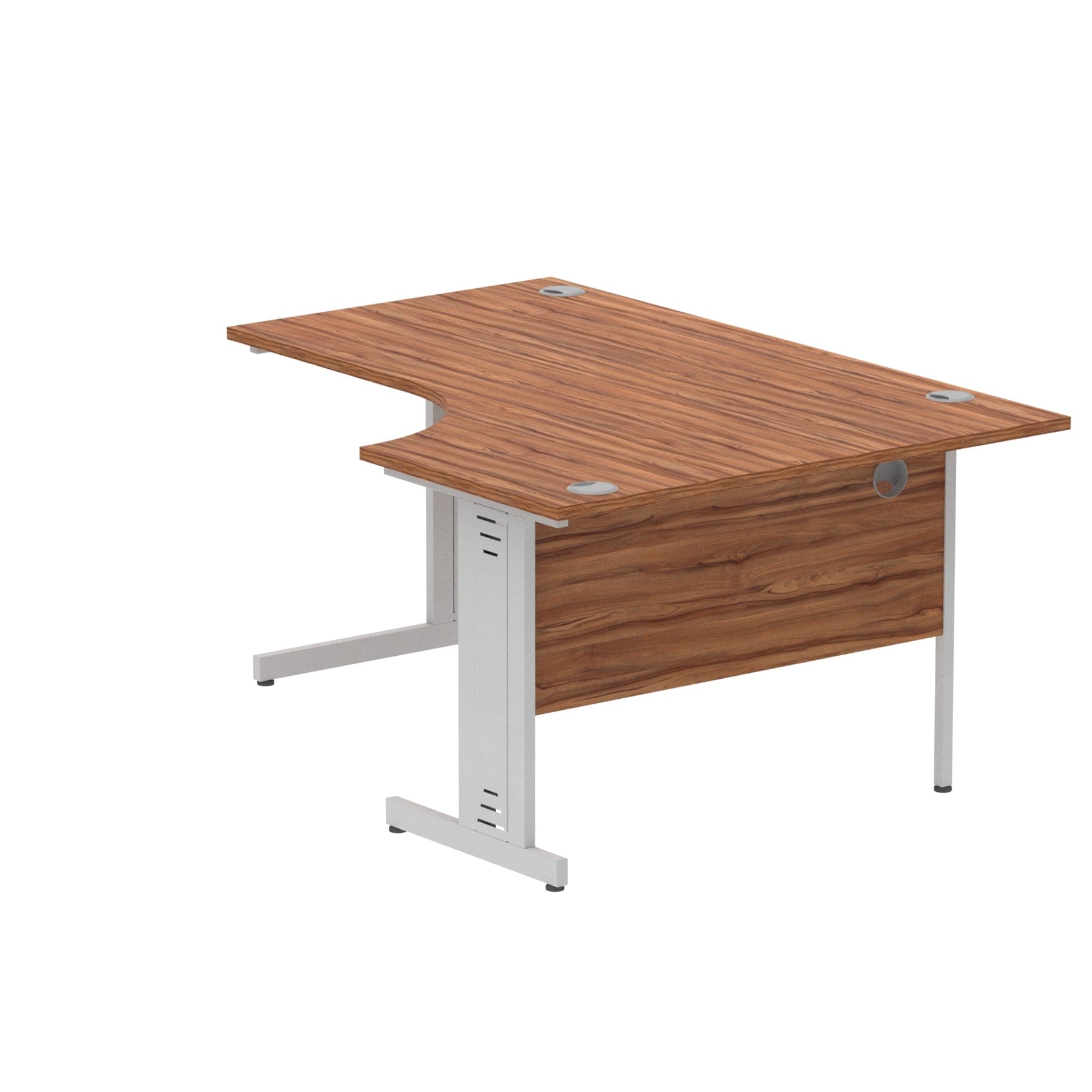 Impulse 1600mm Left Crescent Desk Cable Managed Leg - Image 32