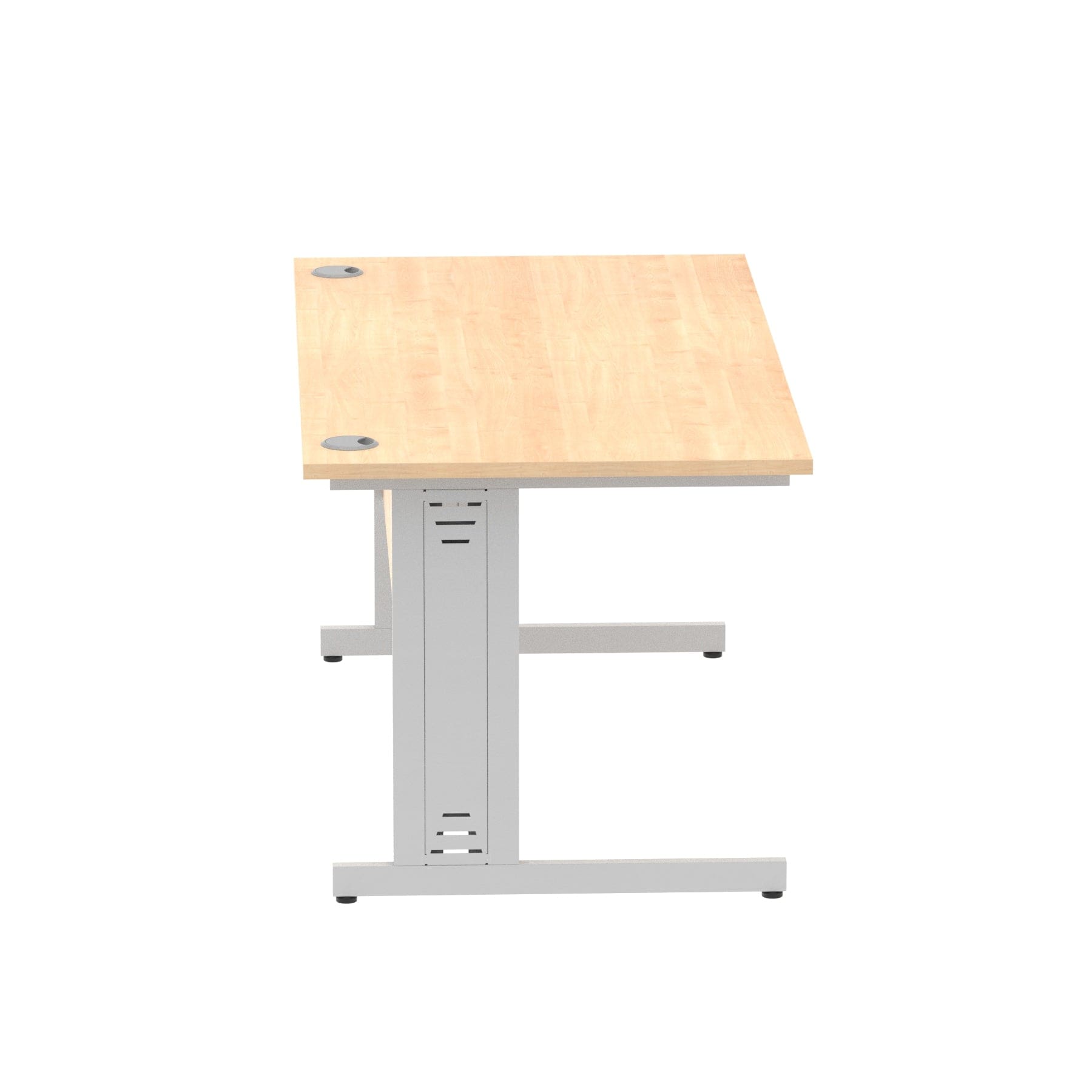 Impulse 1600mm Straight Desk Cable Managed Leg - Image 36