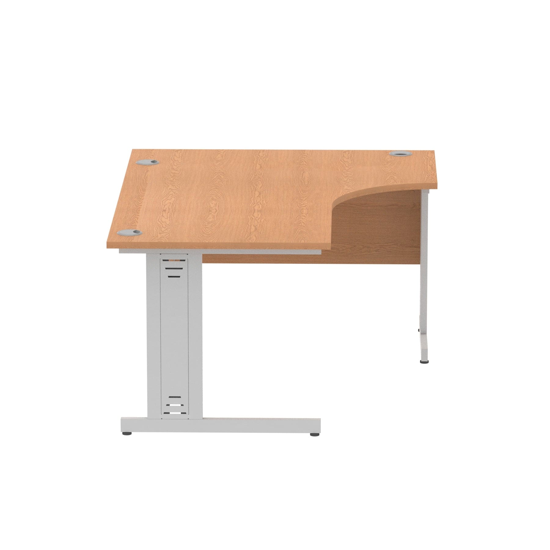 Impulse 1600mm Left Crescent Desk Cable Managed Leg - Image 41