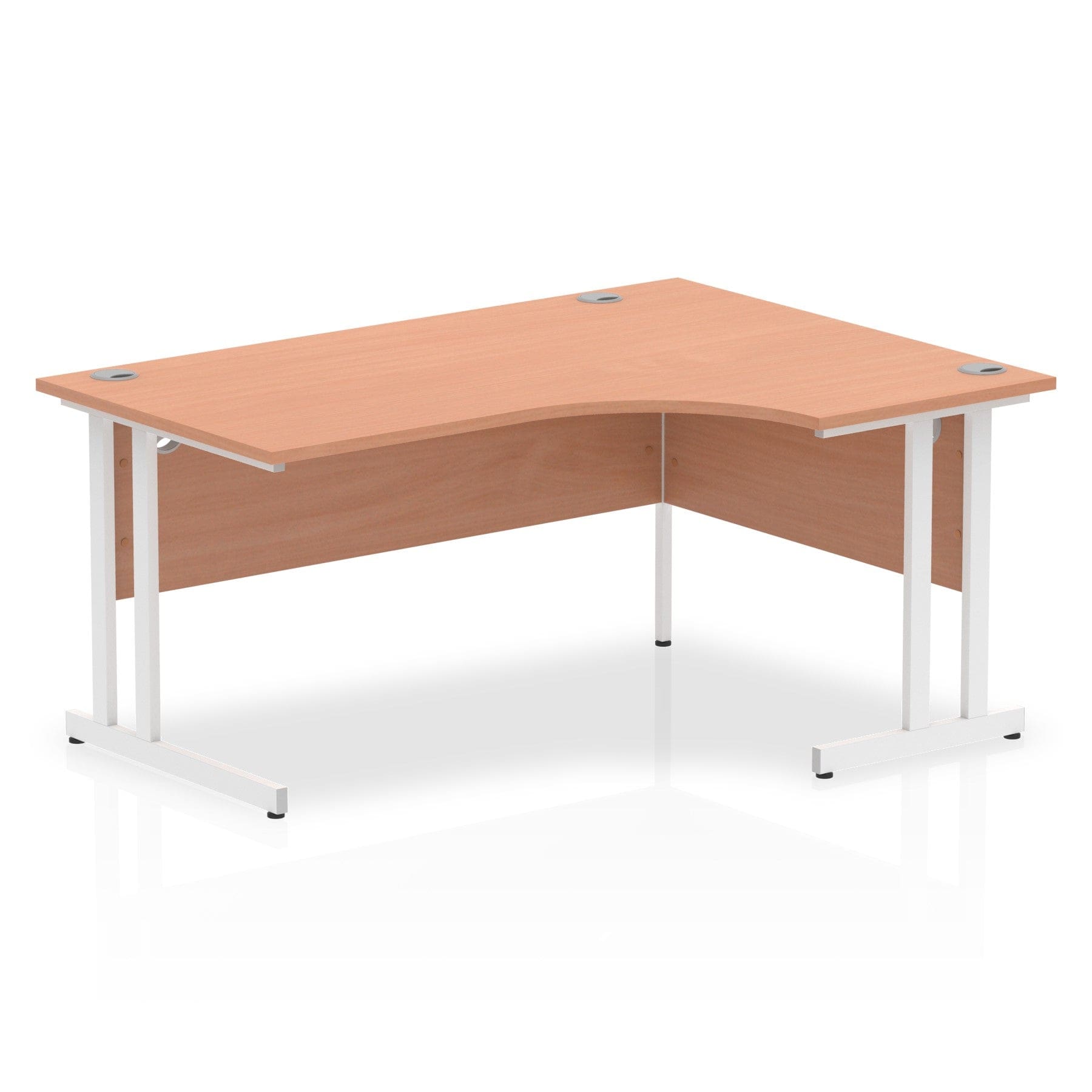 Impulse 1600mm Right Crescent Desk Cantilever Leg - Image 2