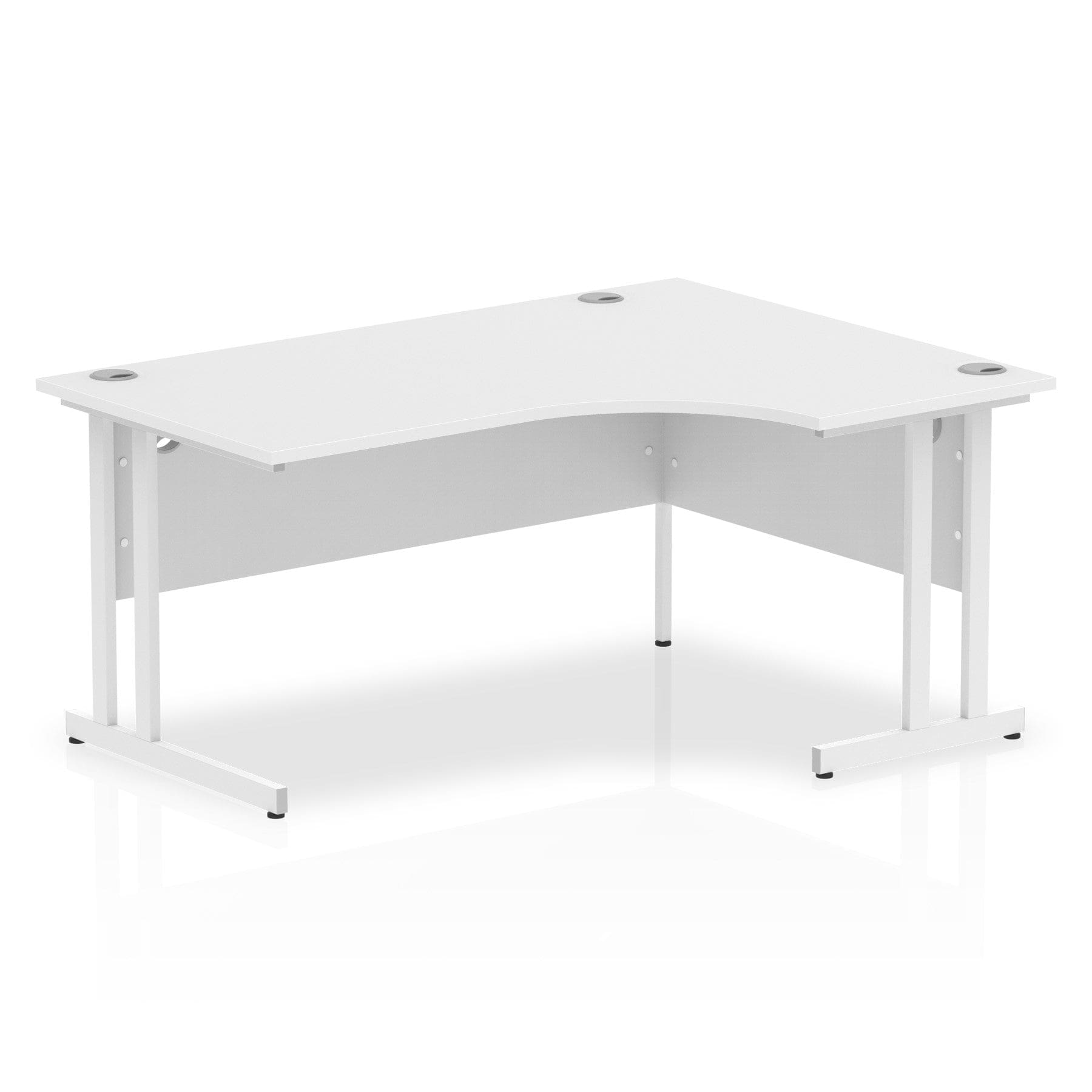 Impulse 1600mm Right Crescent Desk Cantilever Leg - Image 12