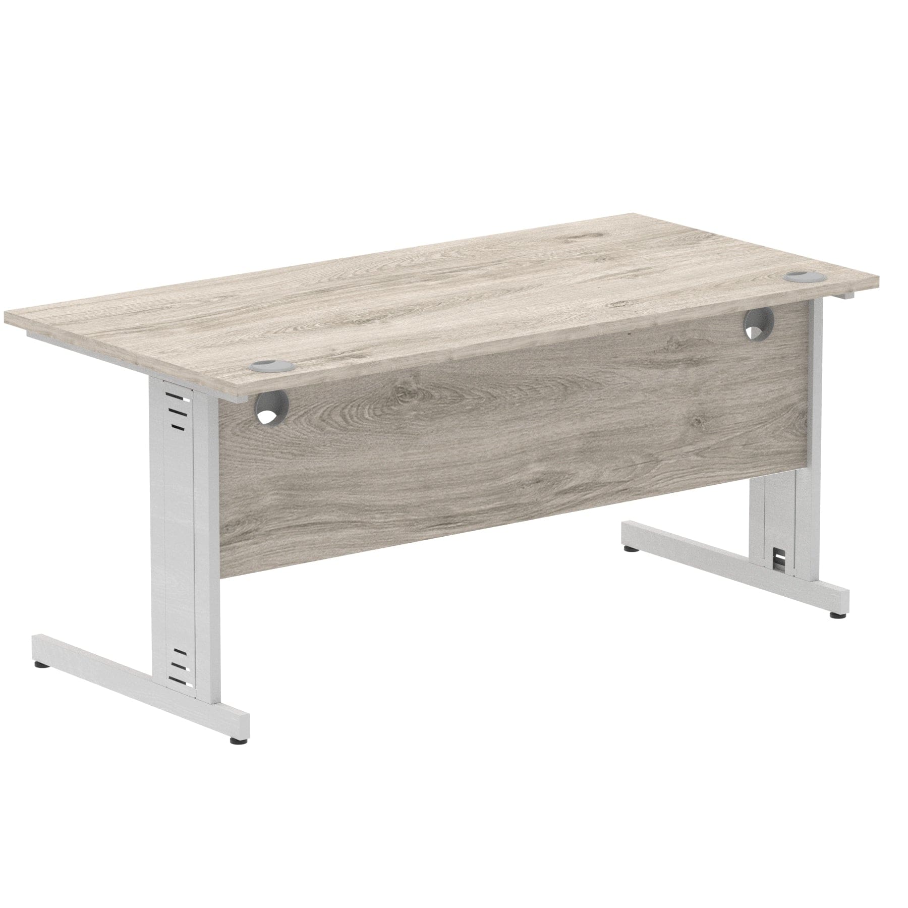 Impulse 1600mm Straight Desk Cable Managed Leg - Image 53