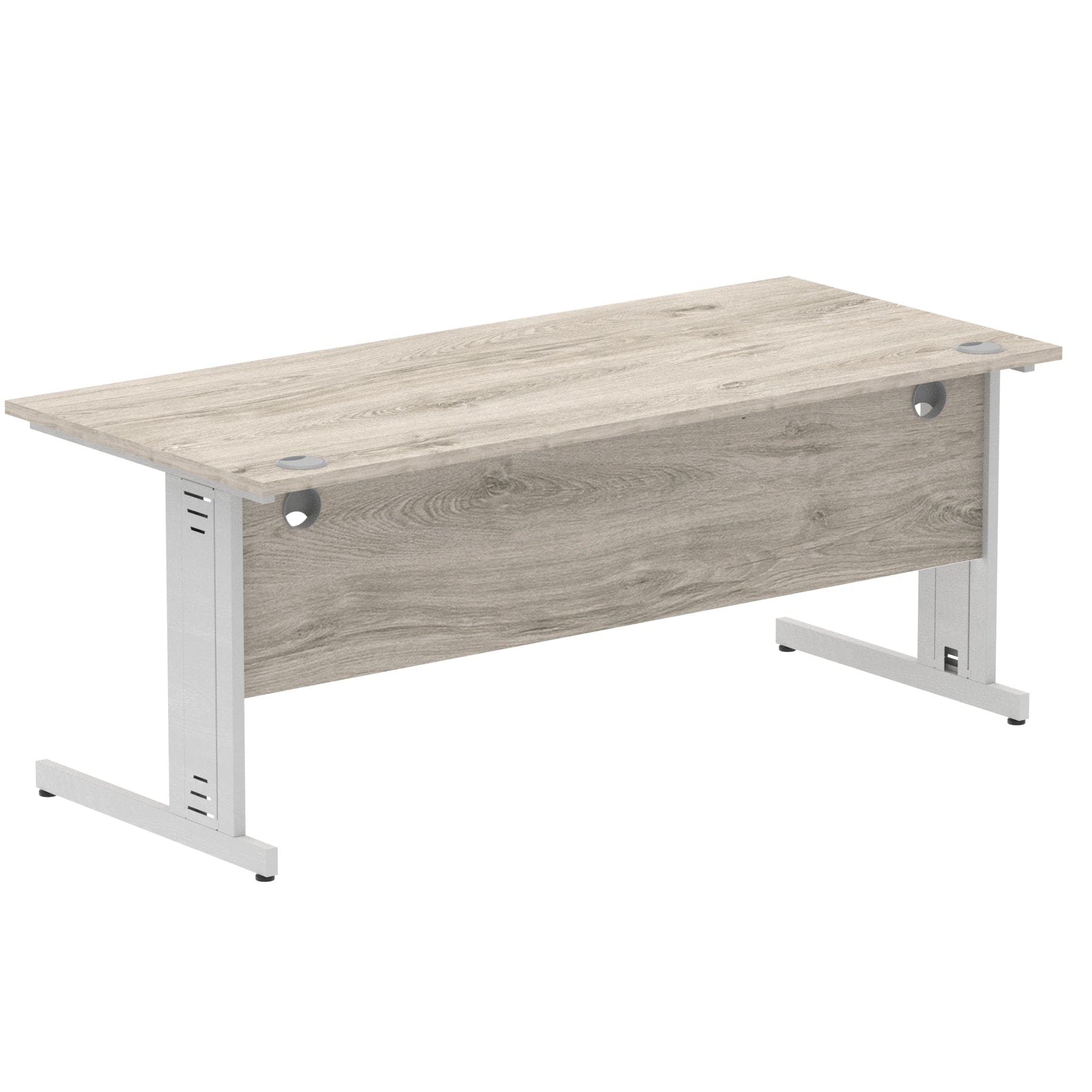 Impulse 1800mm Straight Desk Cable Managed Leg - Image 53