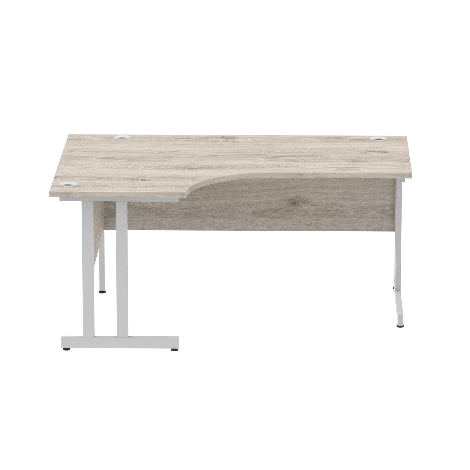 Impulse 1600mm Left Crescent Desk Cable Managed Leg - Image 48