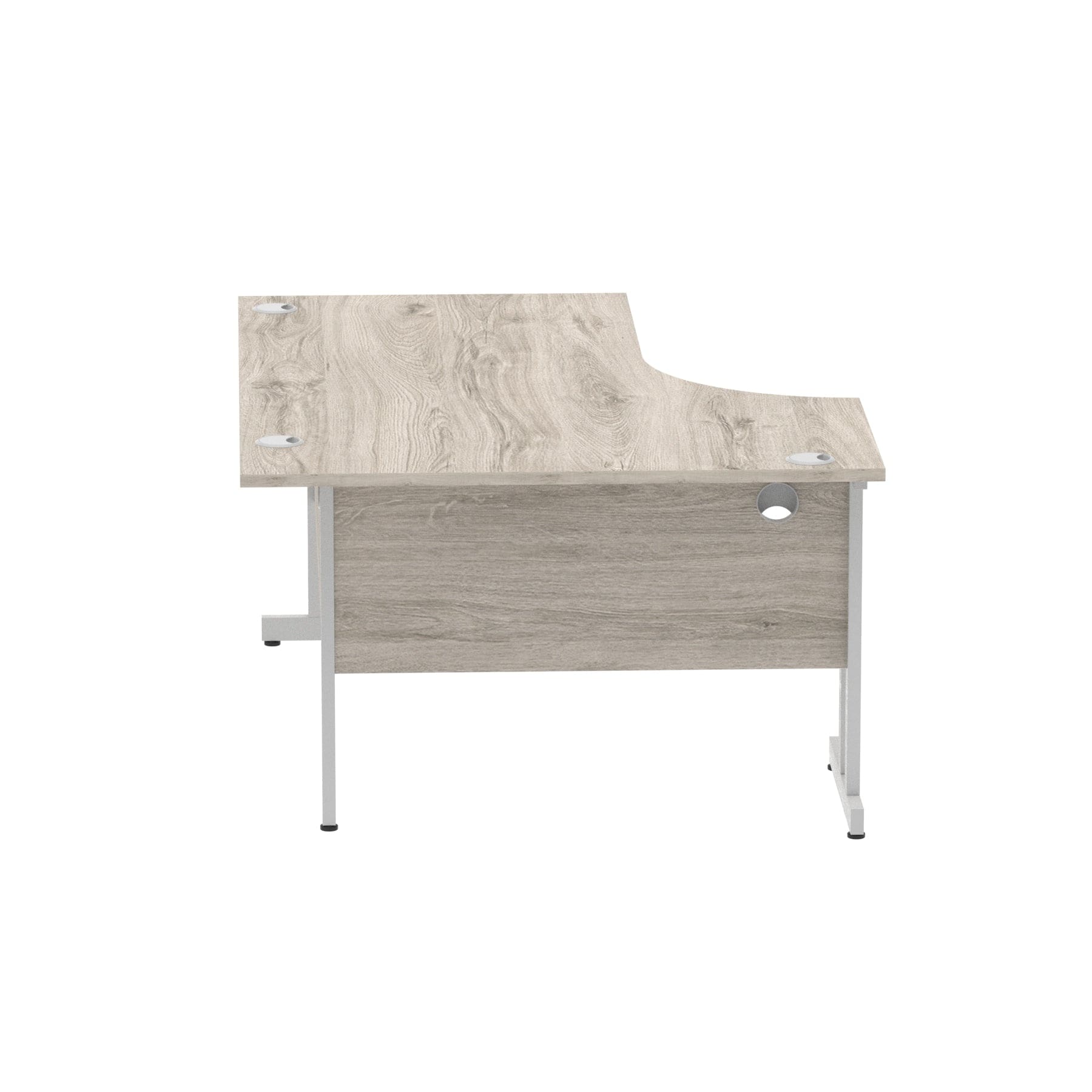 Impulse 1600mm Left Crescent Desk Cable Managed Leg - Image 50