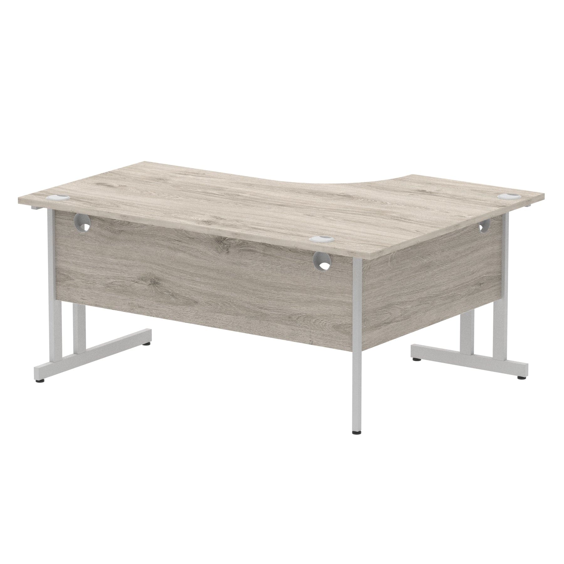 Impulse 1600mm Left Crescent Desk Cable Managed Leg - Image 51