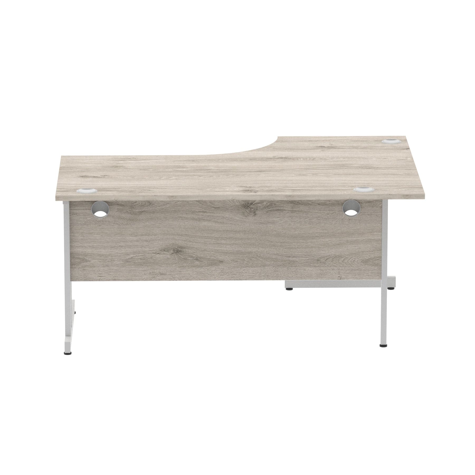 Impulse 1600mm Left Crescent Desk Cable Managed Leg - Image 52