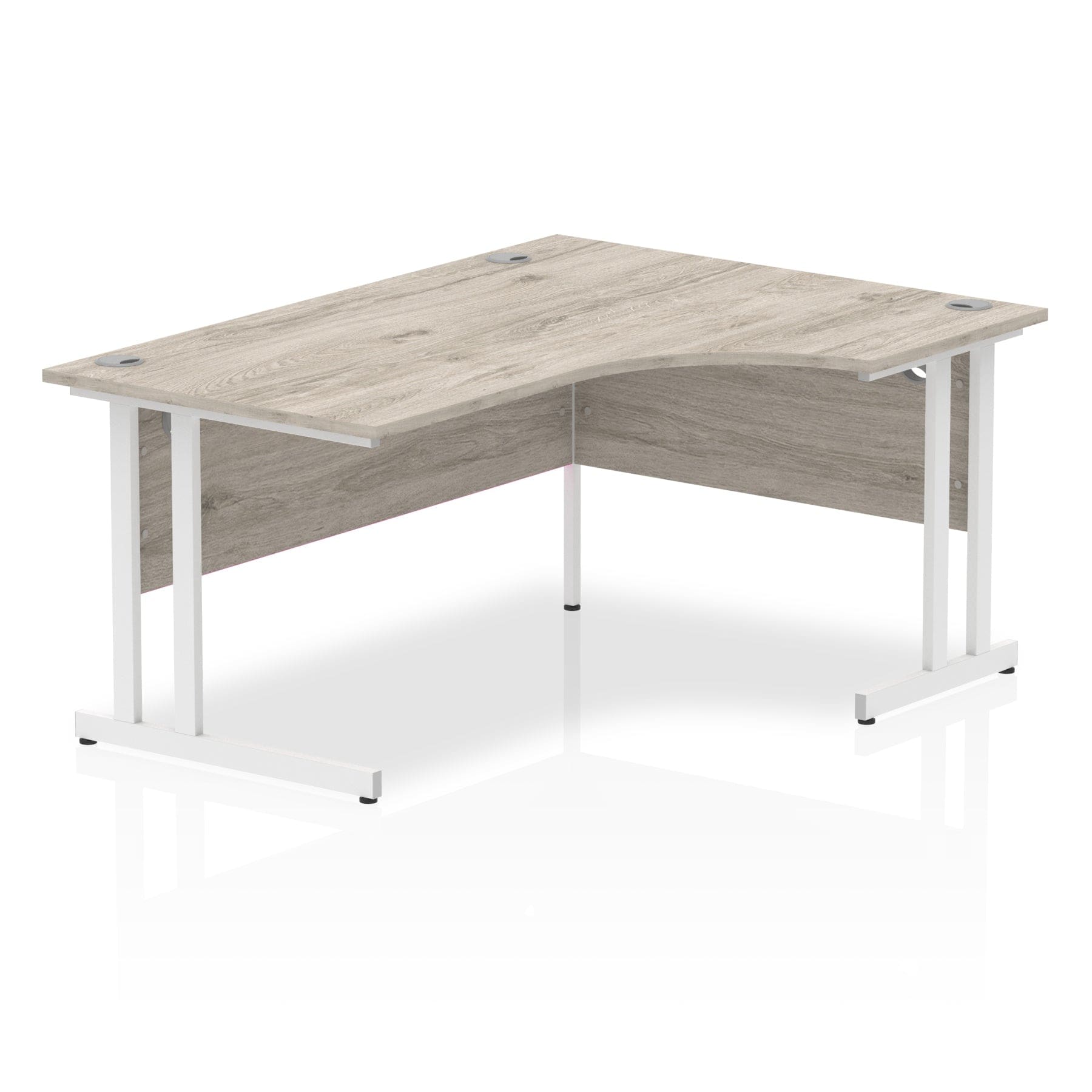 Impulse 1600mm Right Crescent Desk Cantilever Leg - Image 4