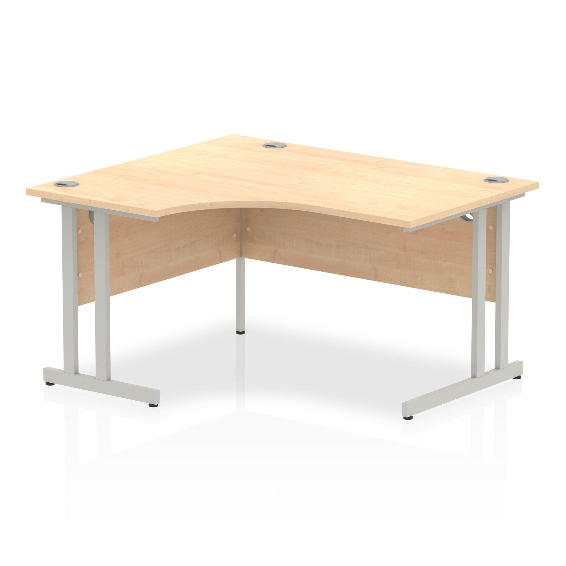 Impulse 1400mm Left Crescent Desk Cantilever Leg - Image 5