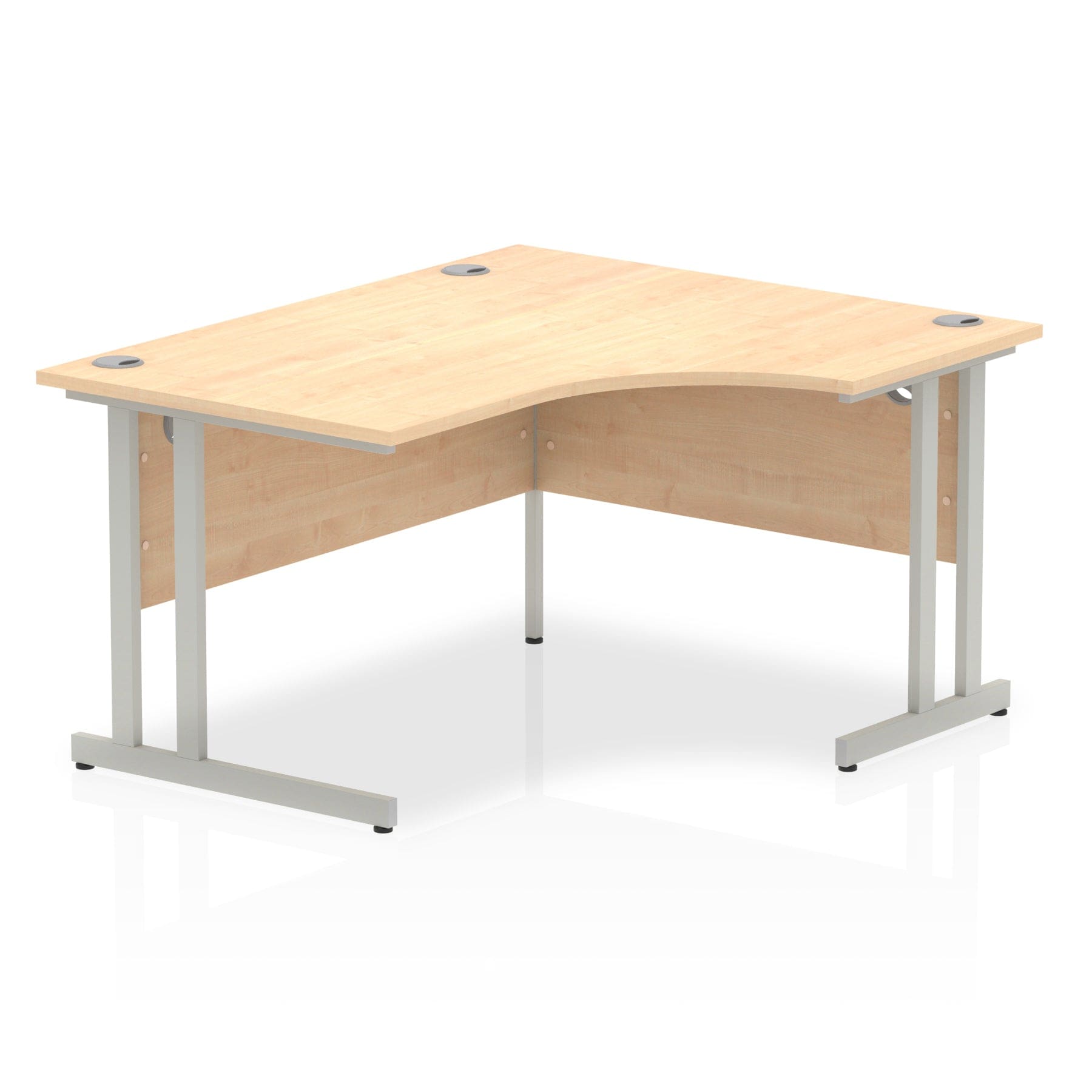 Impulse 1400mm Right Crescent Desk Cantilever Leg - Image 5