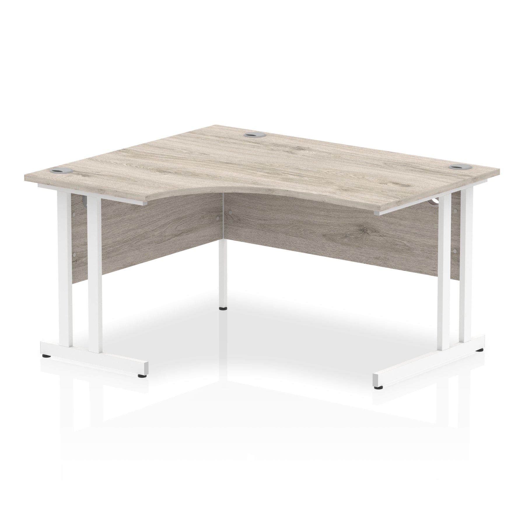 Impulse 1400mm Left Crescent Desk Cantilever Leg - Image 4