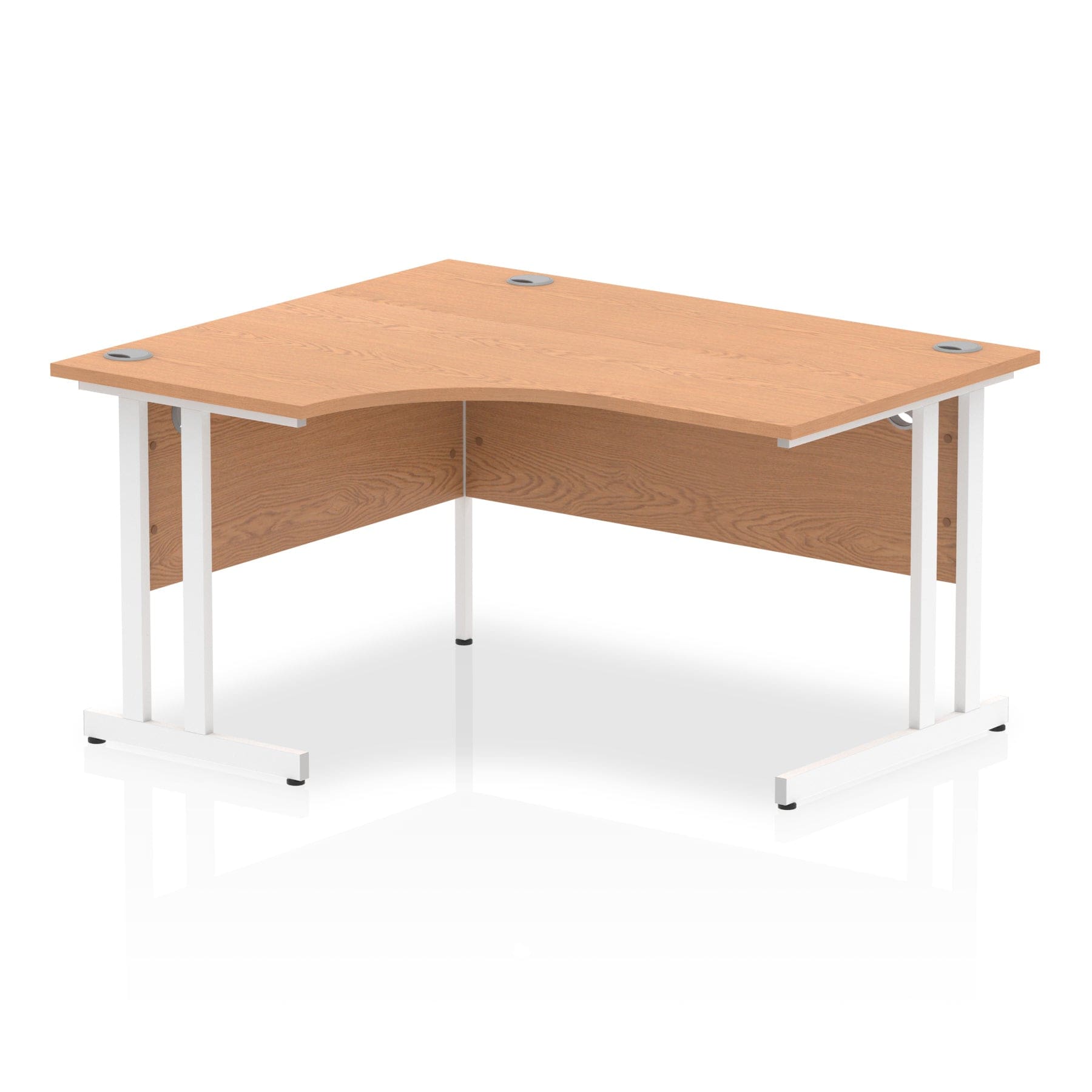 Impulse 1400mm Left Crescent Desk Cantilever Leg - Image 8