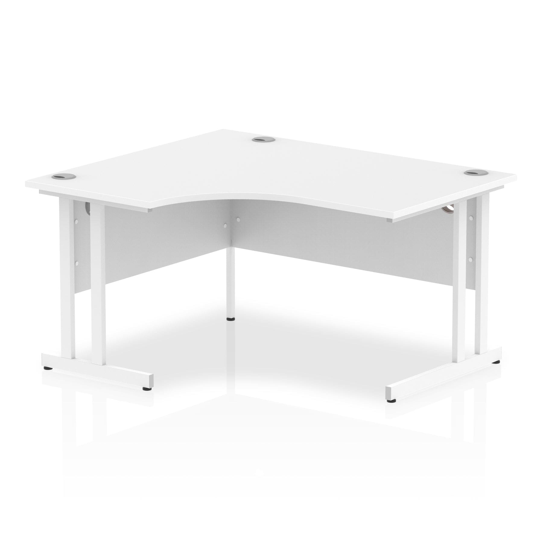 Impulse 1400mm Left Crescent Desk Cantilever Leg - Image 12