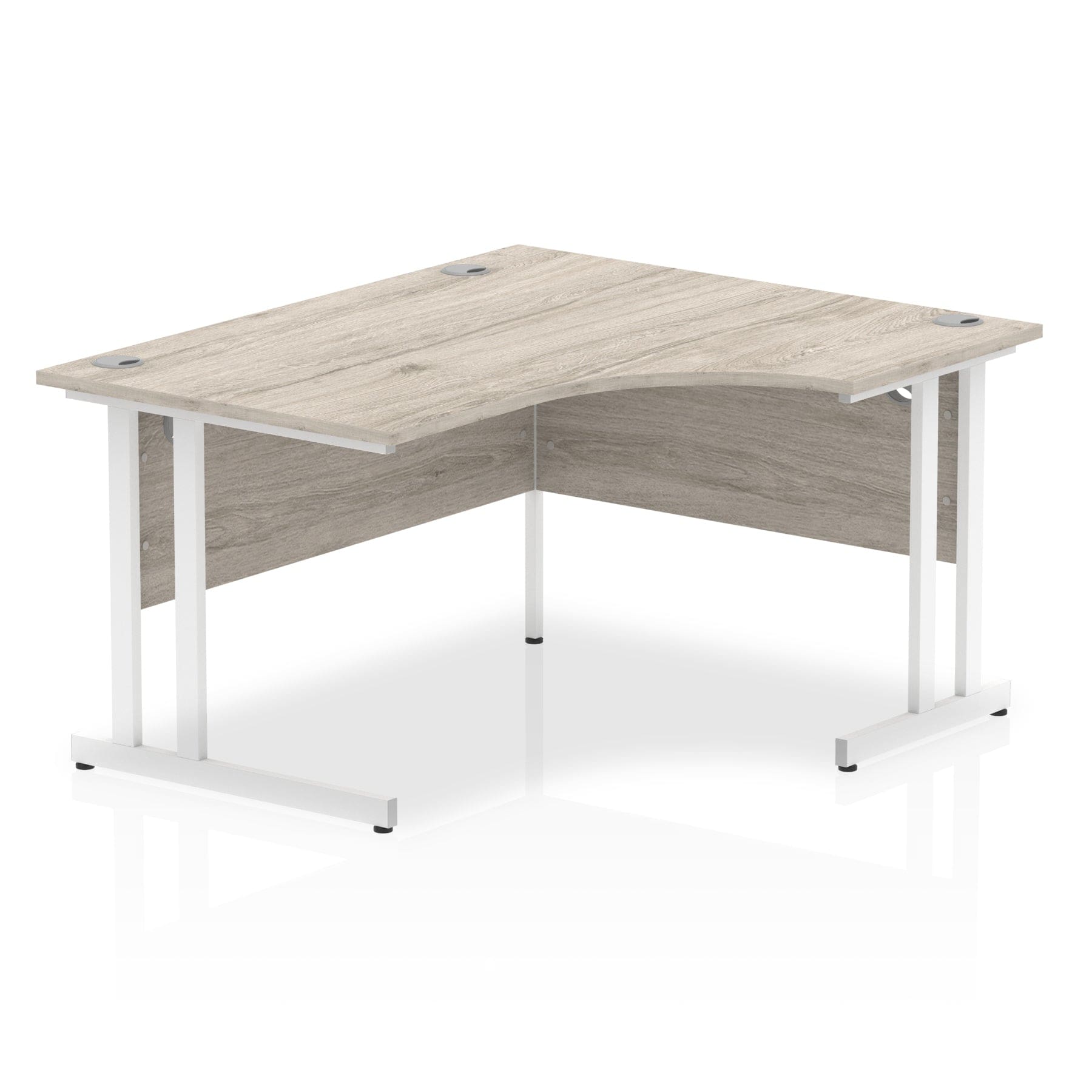 Impulse 1400mm Right Crescent Desk Cantilever Leg - Image 4