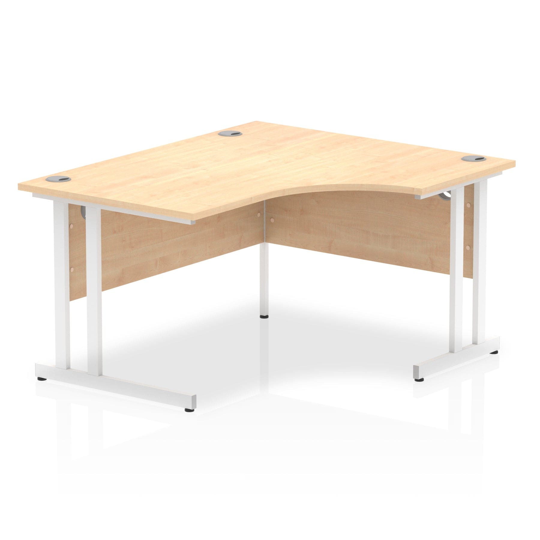 Impulse 1400mm Right Crescent Desk Cantilever Leg - Image 6