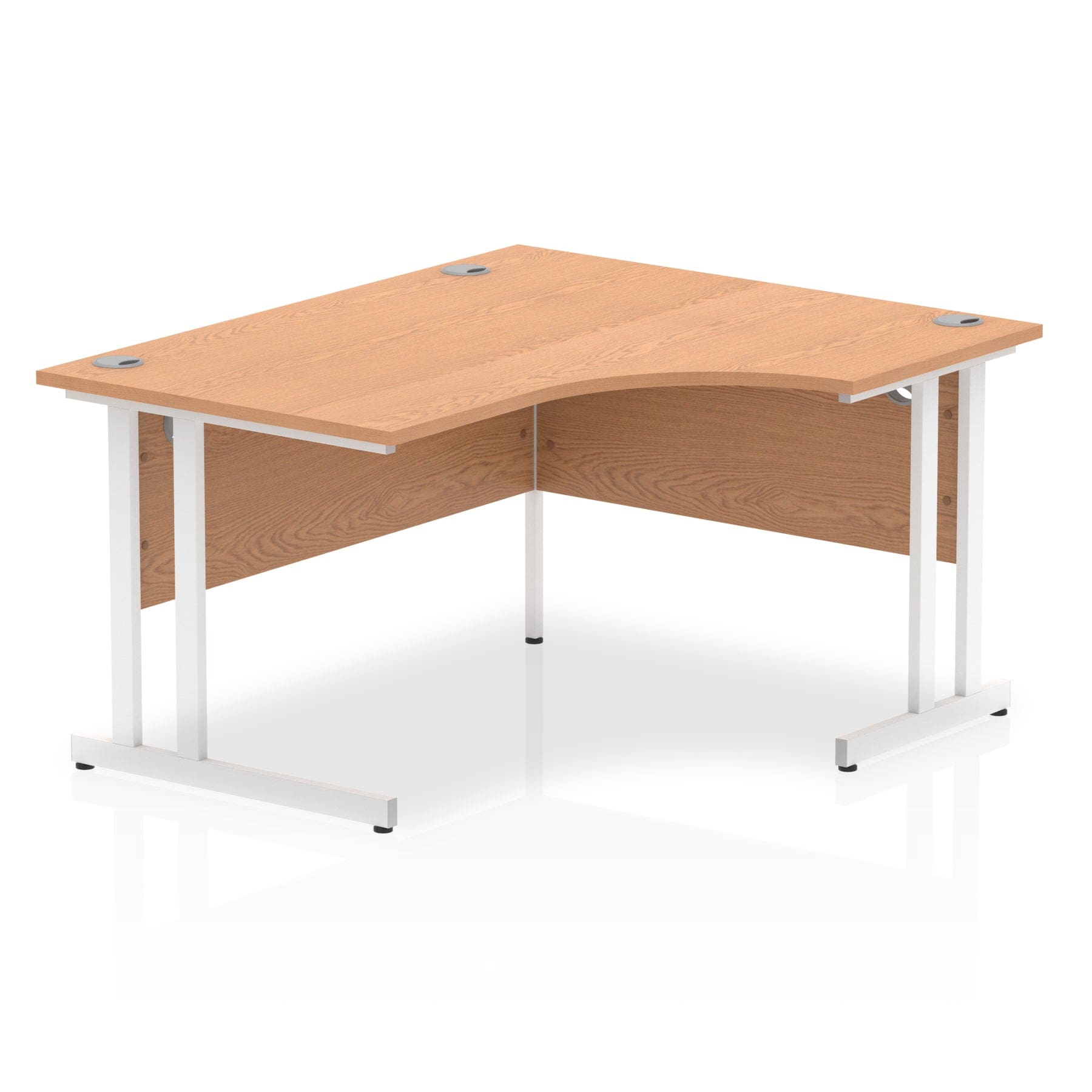 Impulse 1400mm Right Crescent Desk Cantilever Leg - Image 8