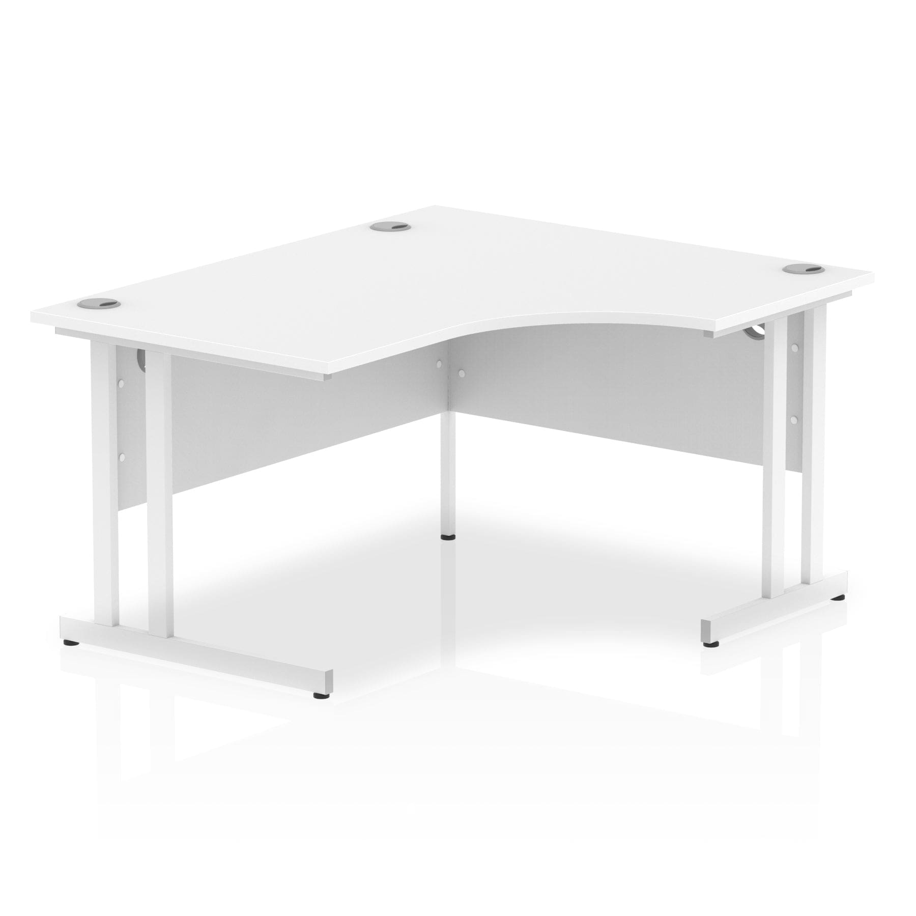 Impulse 1400mm Right Crescent Desk Cantilever Leg - Image 12