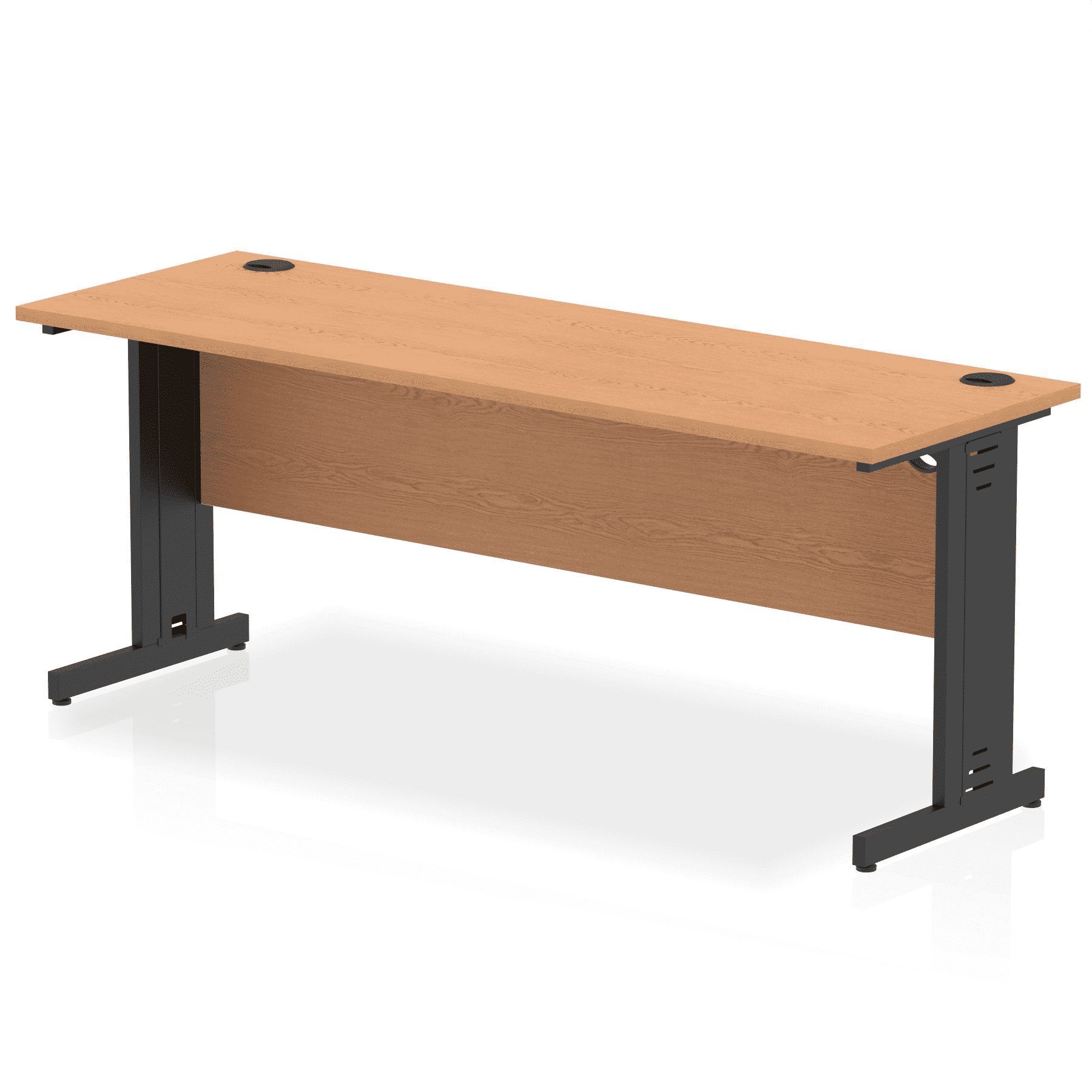 Impulse 1800mm Slimline Desk Cable Managed Leg - Image 19