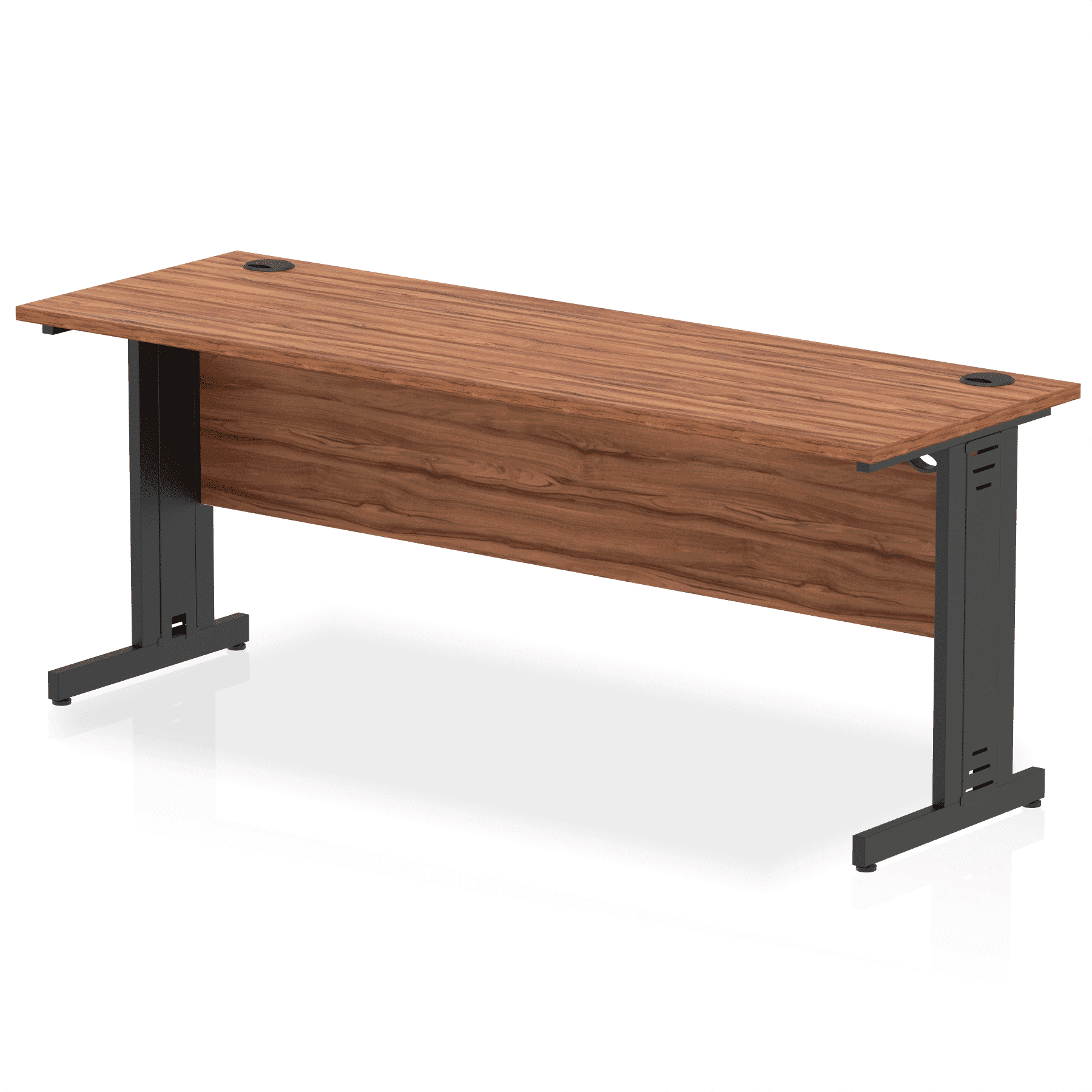 Impulse 1800mm Slimline Desk Cable Managed Leg - Image 20