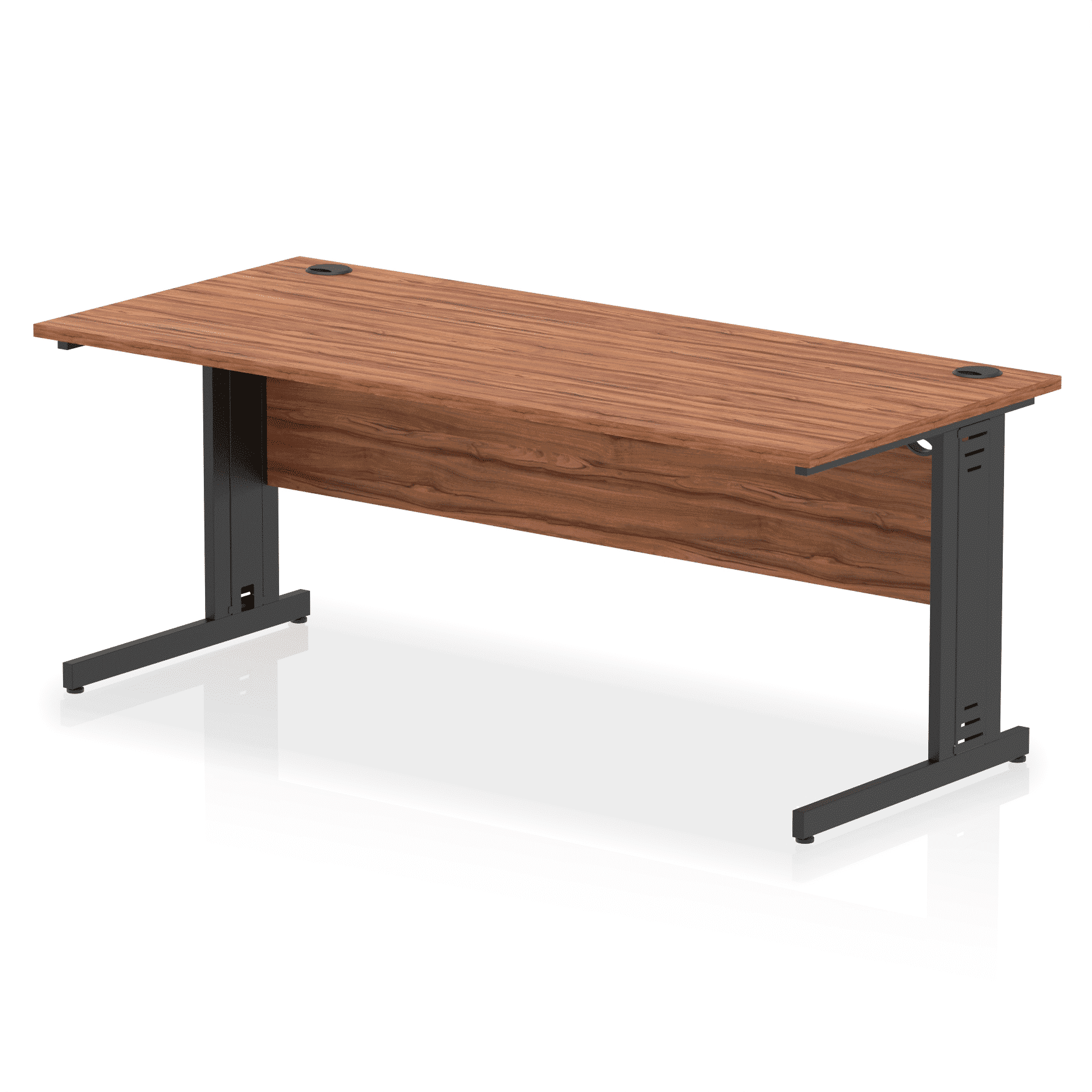 Impulse 1800mm Straight Desk Cable Managed Leg - Image 104