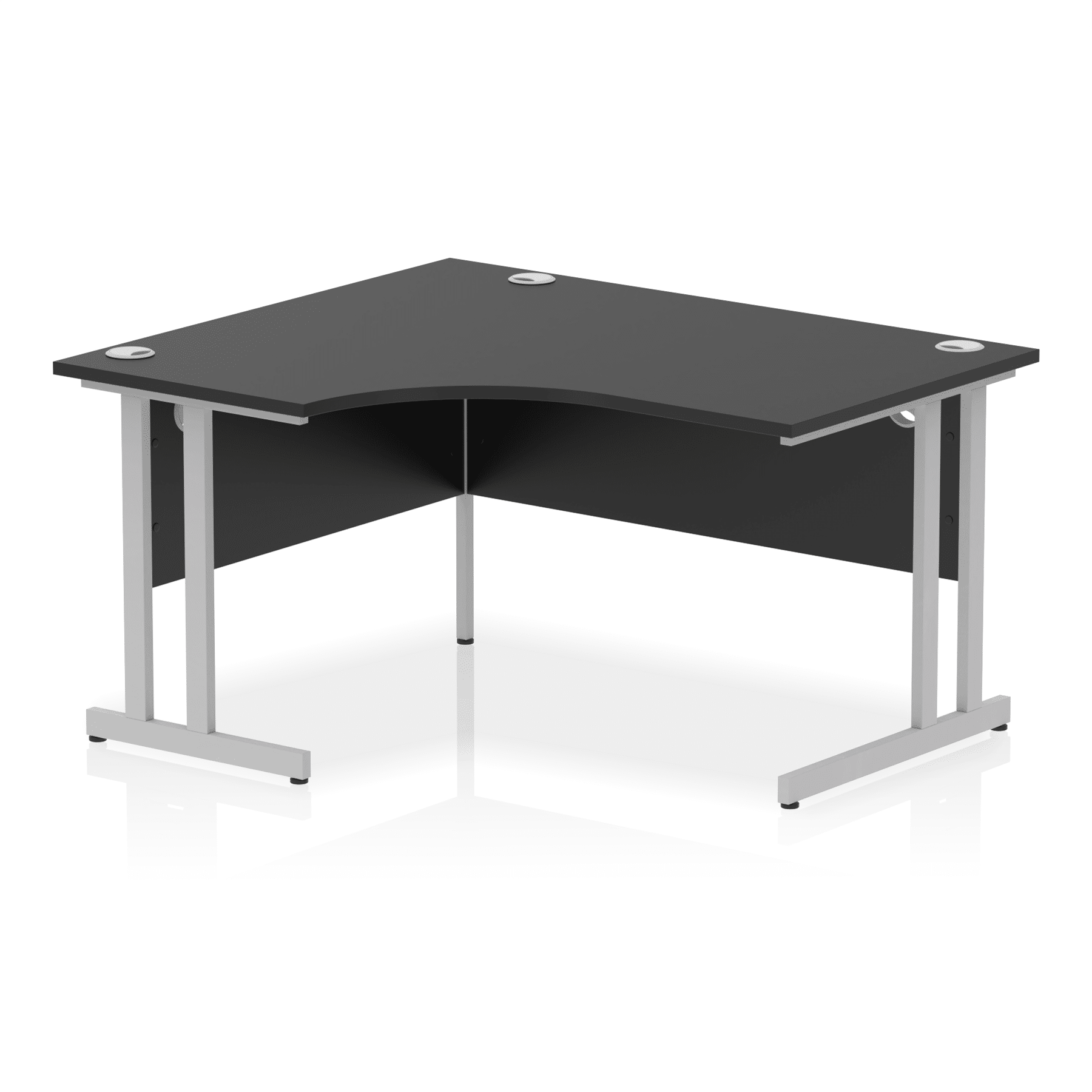 Impulse 1400mm Left Crescent Desk Cantilever Leg - Image 20